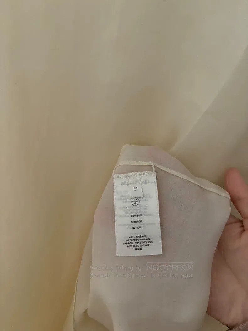 The Row The row Organza probe top Size S / US 4 / IT 40 - 5 Thumbnail