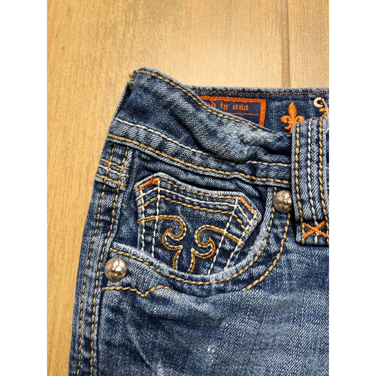 Rock Revival Y2K Rock Revival Women’s Debbie Bootcut Jean Size 28 flare Size 28" / US 6 / IT 42 - 4 Thumbnail