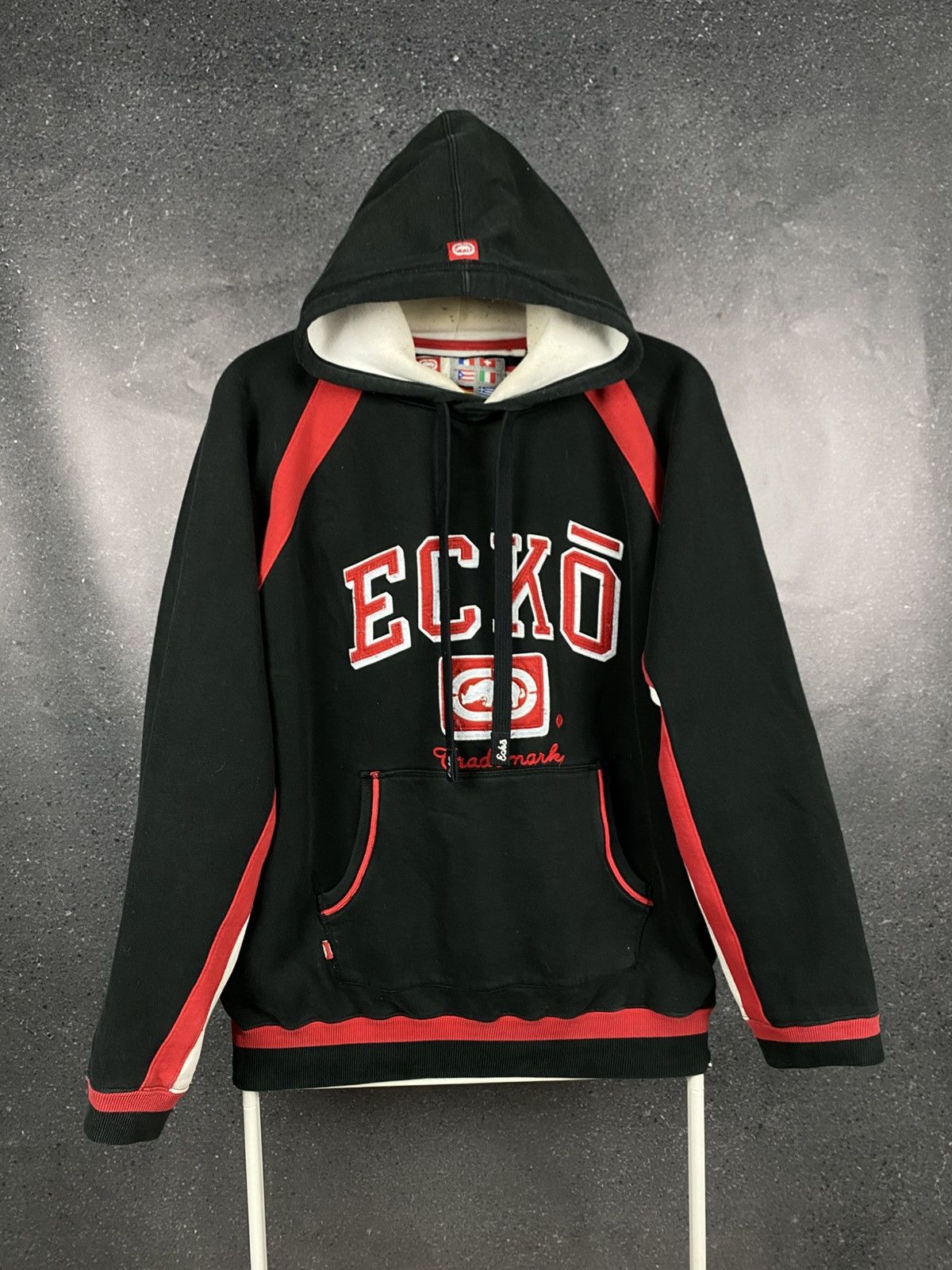 Vintage Ecko Unltd Big Logo Hoodie Rare Y2K Hype - Main Image