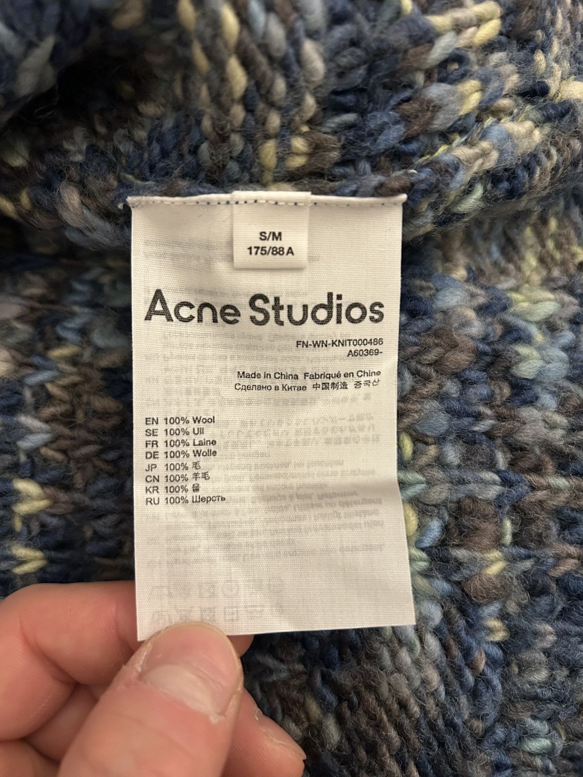 Acne Studios RARE Acne Studios Cardigan Size US S / EU 44-46 / 1 - 4 Thumbnail