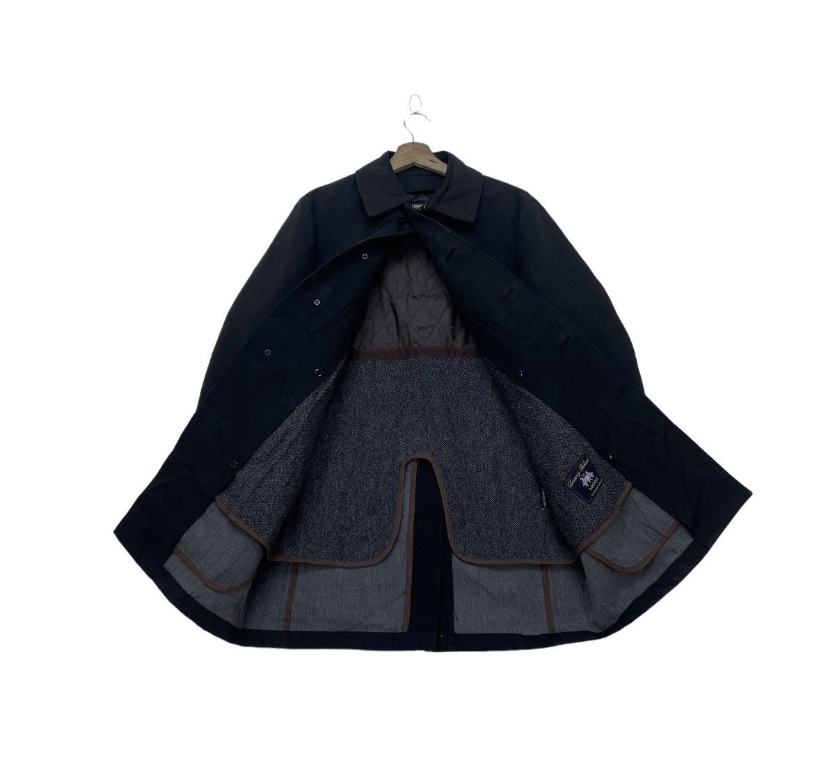 Barneys New York × Vintage Vintage Barneys NewYork Trench Coat Jacket Size US S / EU 44-46 / 1 - 2 Thumbnail
