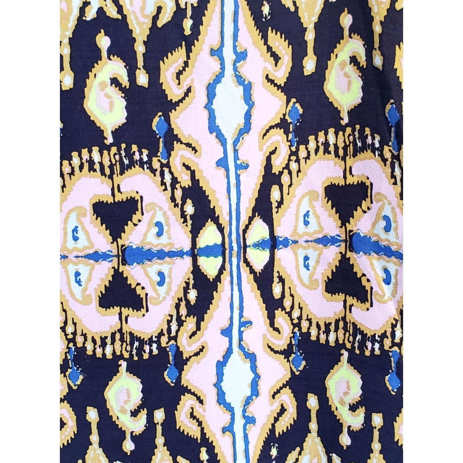 Tibi Tibi Slip Mini Dress 100% Silk Watercolor Blue Purple Green Women's Size 2 Dress Size XS / US 0-2 / IT 36-38 - 6 Thumbnail