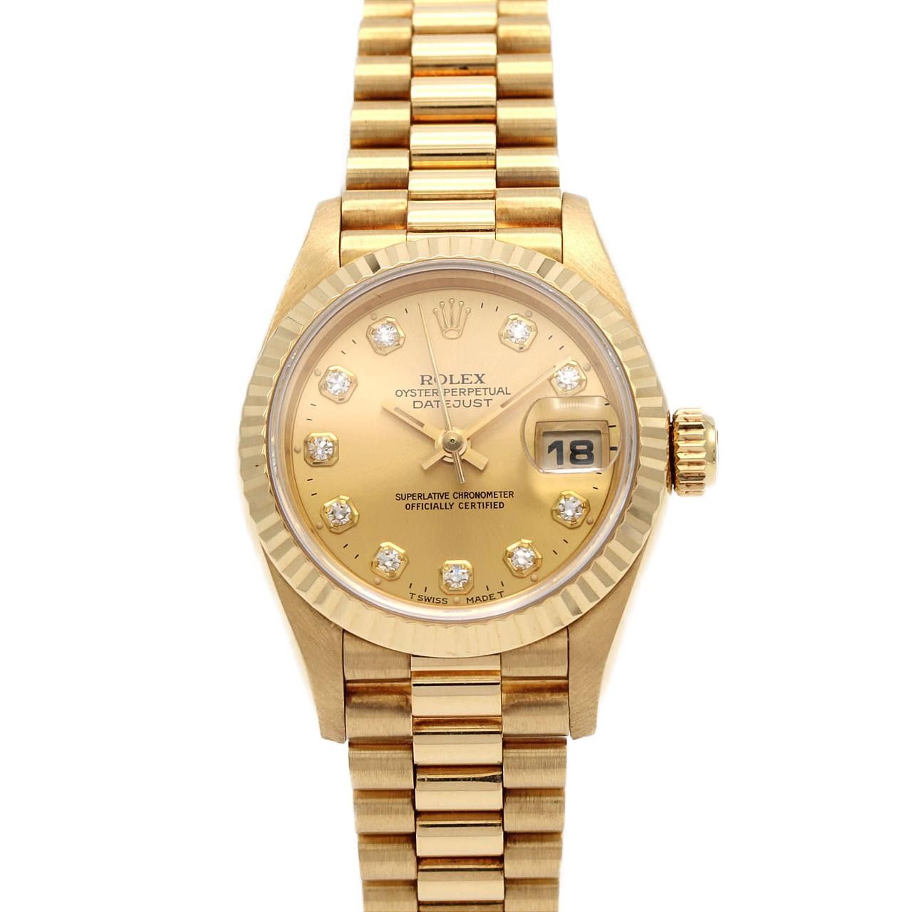 Rolex Rolex Rolex Datejust Yellow Gold Automatic Precious Metal Automatic 69178G DUTY FREE for USA Size ONE SIZE - 1 Thumbnail