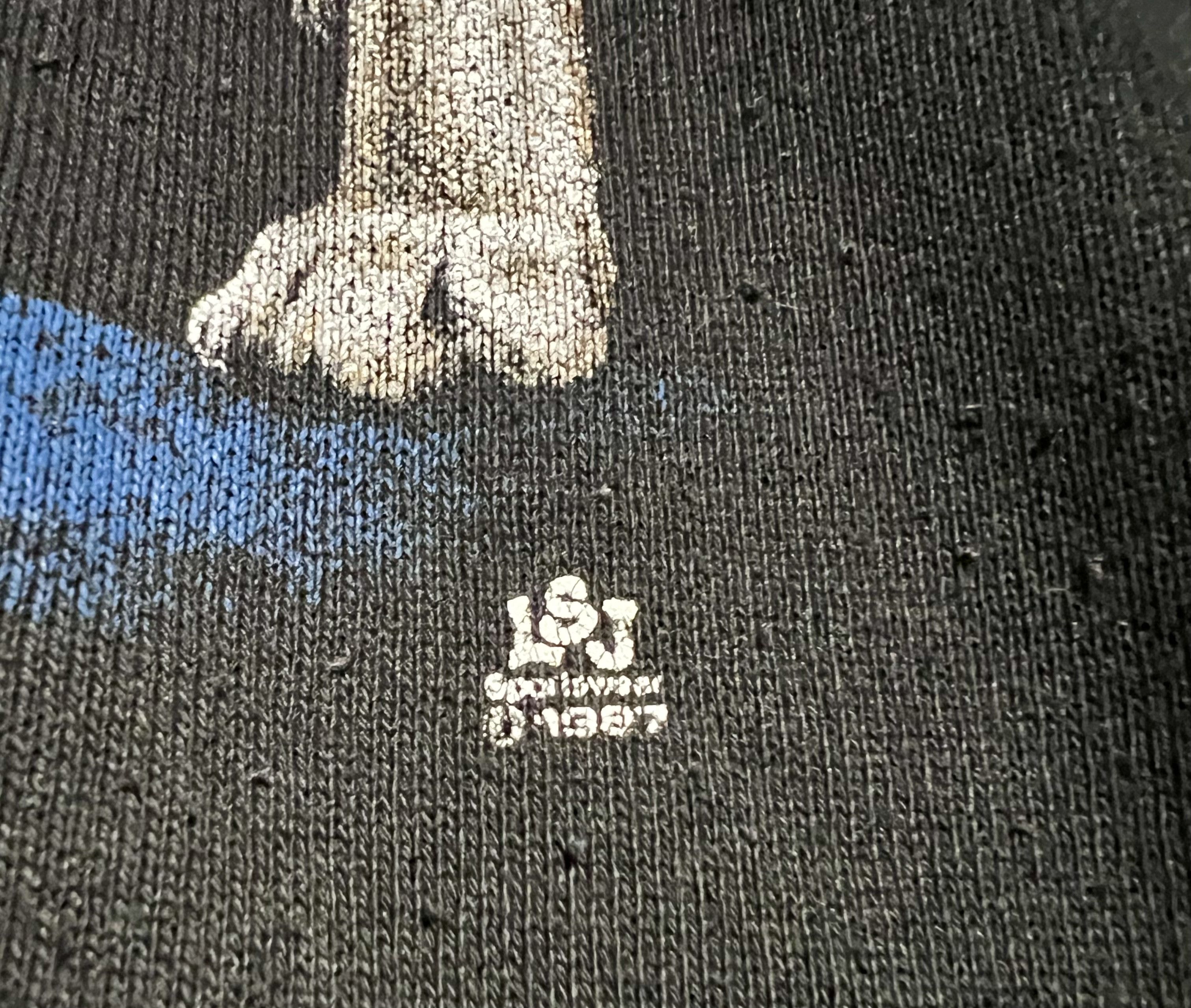 Jerzees Wolf & Moon Jerzees 1987 Black Vintage Crew Neck Sweatshirt Size US L / EU 52-54 / 3 - 3 Thumbnail