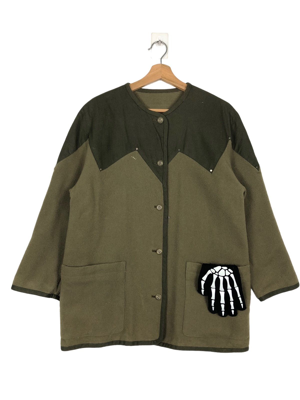 Issey Miyake 🔥90’s Vintage Wool Jacket Ducc Sports Issey Miyake Size US M / EU 48-50 / 2 - 1 Thumbnail