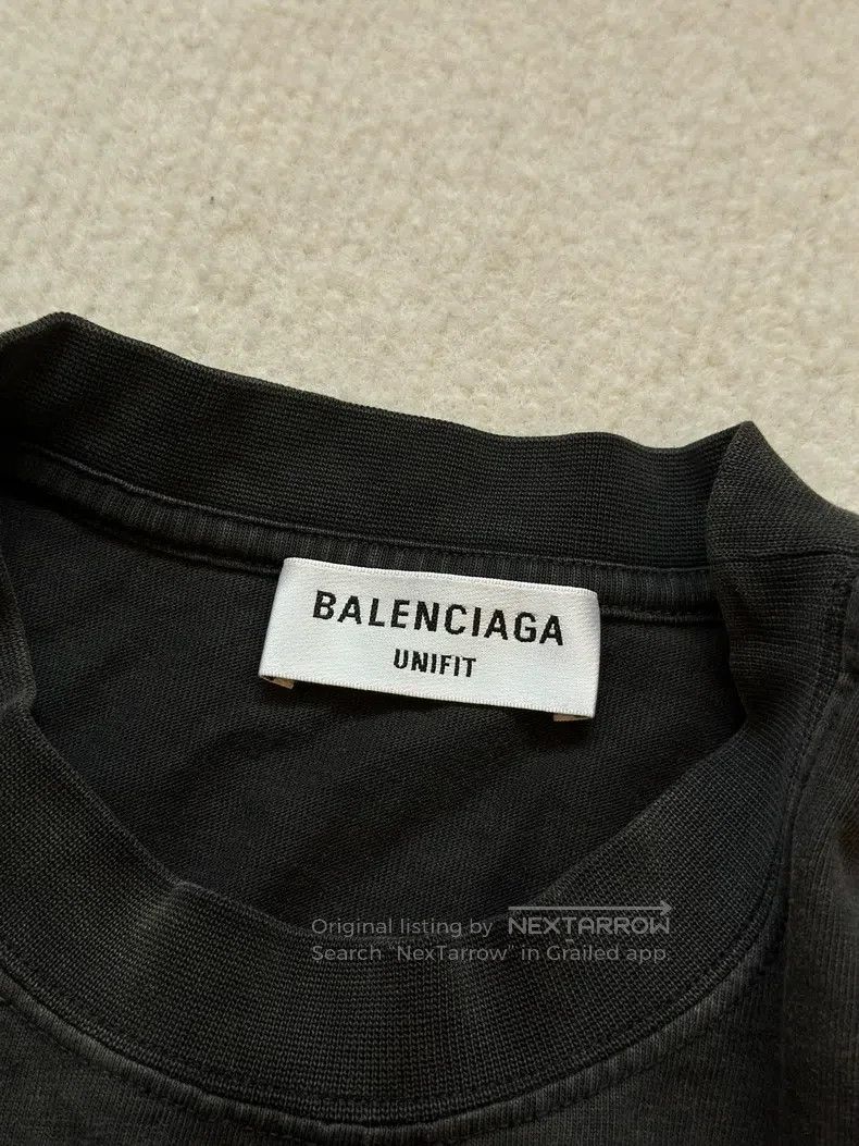 Balenciaga Balenciaga Embroidered Water-washed Black Distressed Short Size US S / EU 44-46 / 1 - 3 Thumbnail