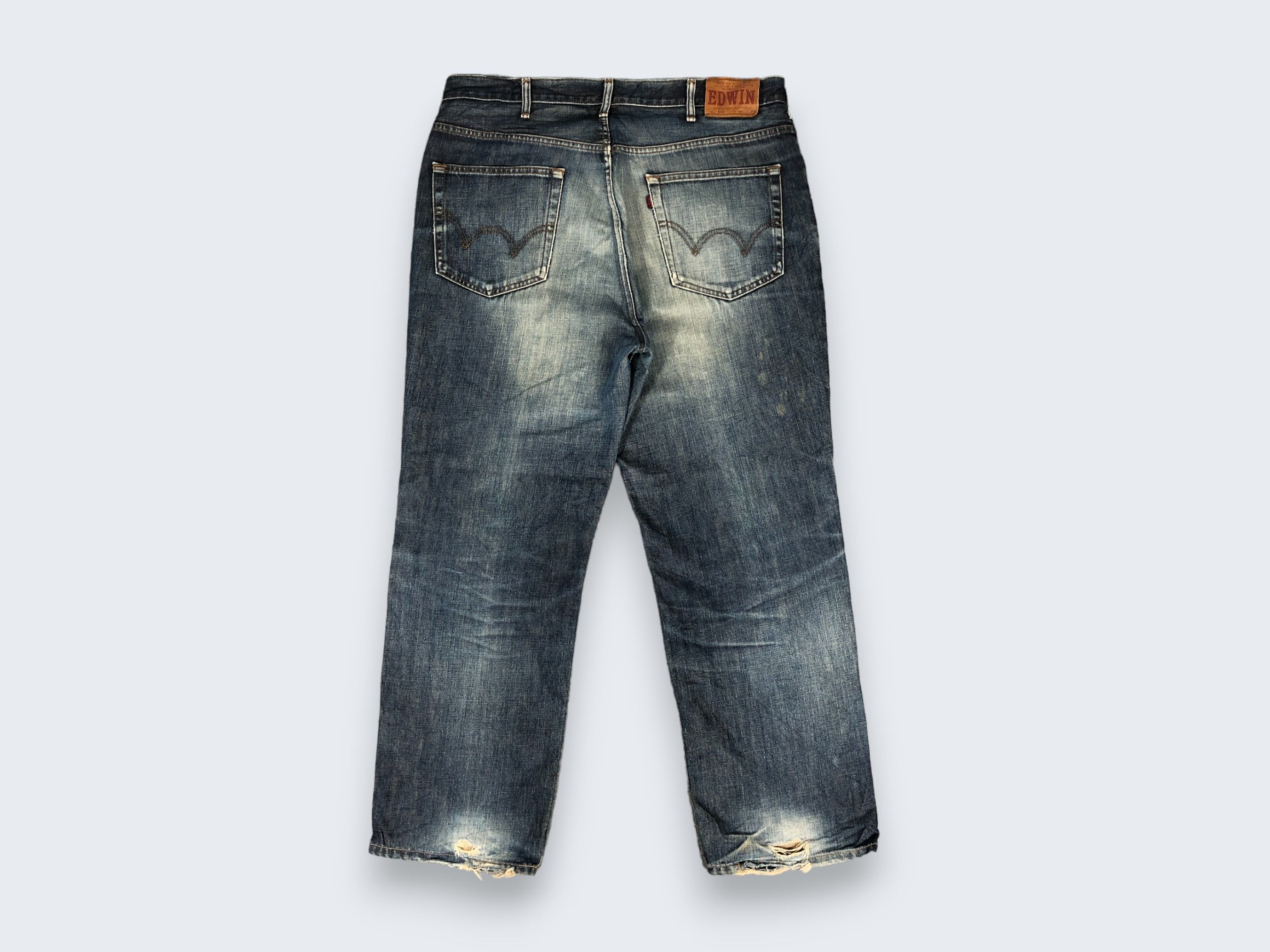 Edwin × Vintage Vintage Edwin 503 Regular Jeans L1200 Size US 39 - 4 Thumbnail