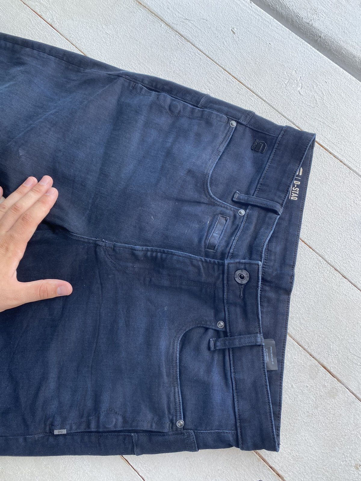 G-Star 🔗G star D-Staq 3d slim straight relaxed opium punk jeans men Size US 32 / EU 48 - 21 Thumbnail
