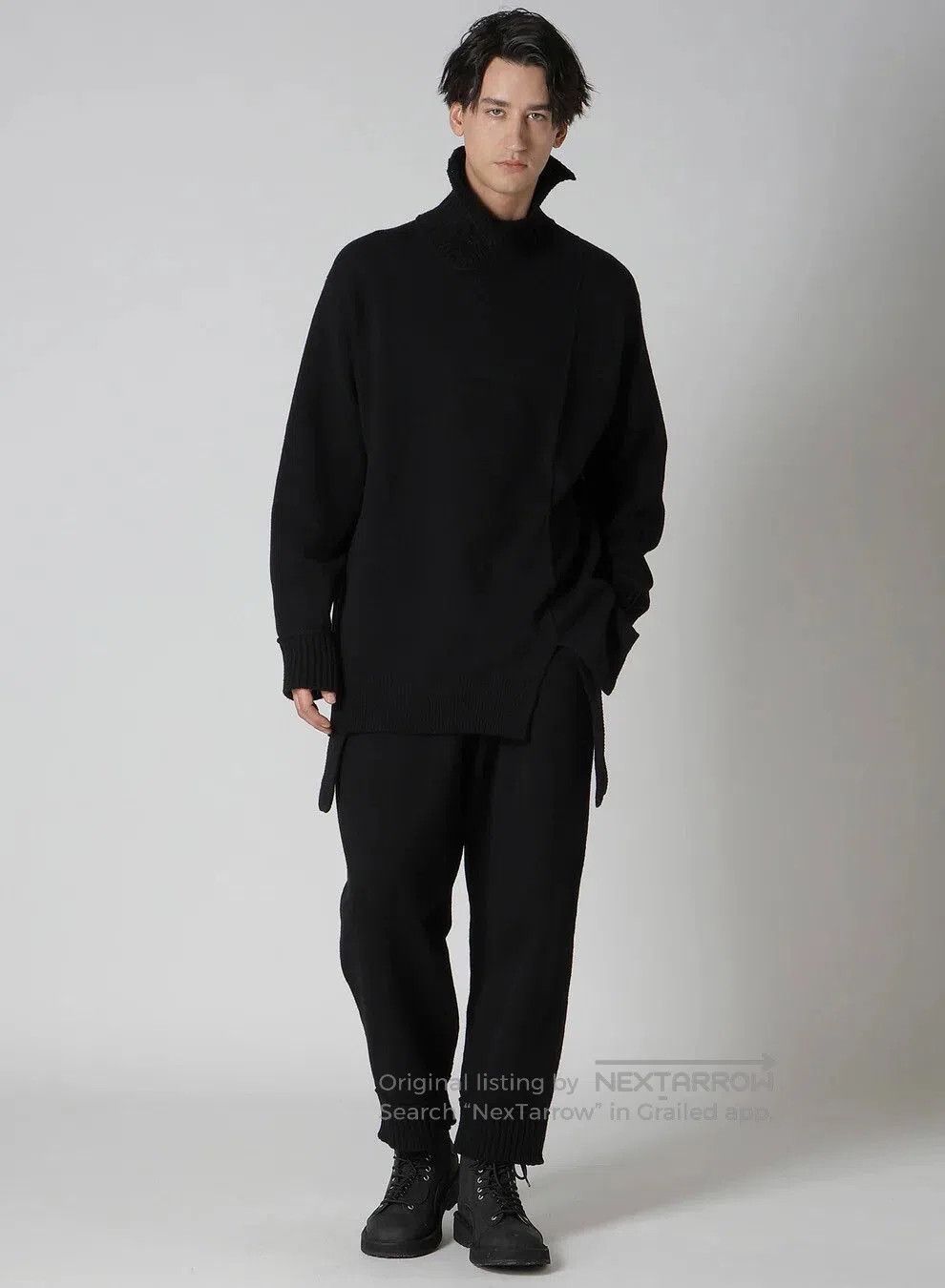 Yohji Yamamoto Yohji Yamamoto Wool Knit Sweatpants. Size US 43 - 7 Thumbnail