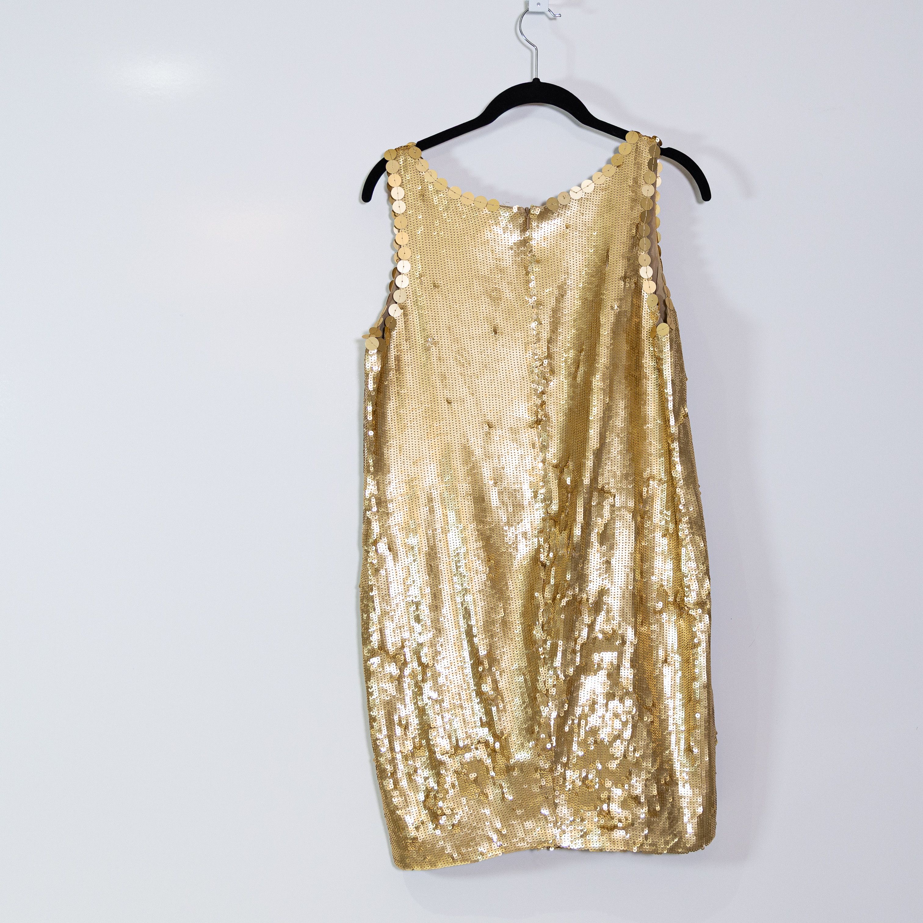 Nicole Miller Nicole Miller Collection Gold Sequin Size M / US 6-8 / IT 42-44 - 3 Thumbnail