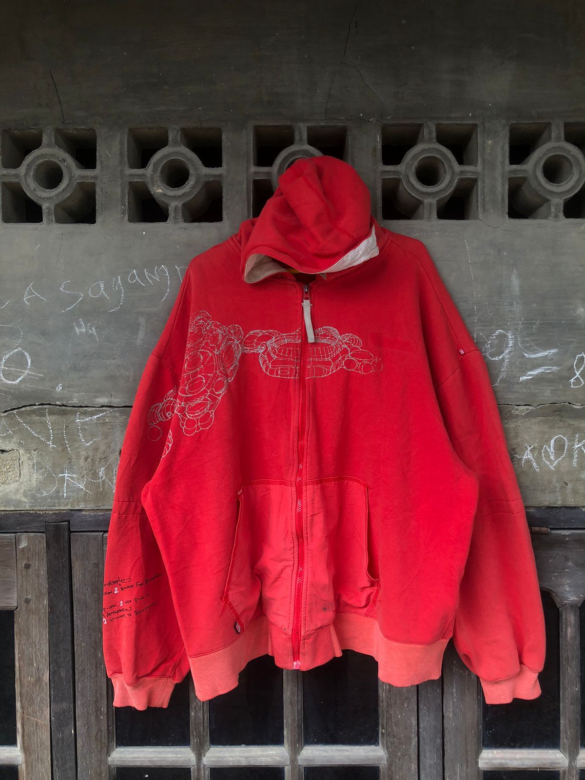 Ecko Unltd. × Vintage RARE Y2K HOODIE ECKO LIKE FUTURA ART Size US XXL / EU 58 / 5 - 8 Thumbnail