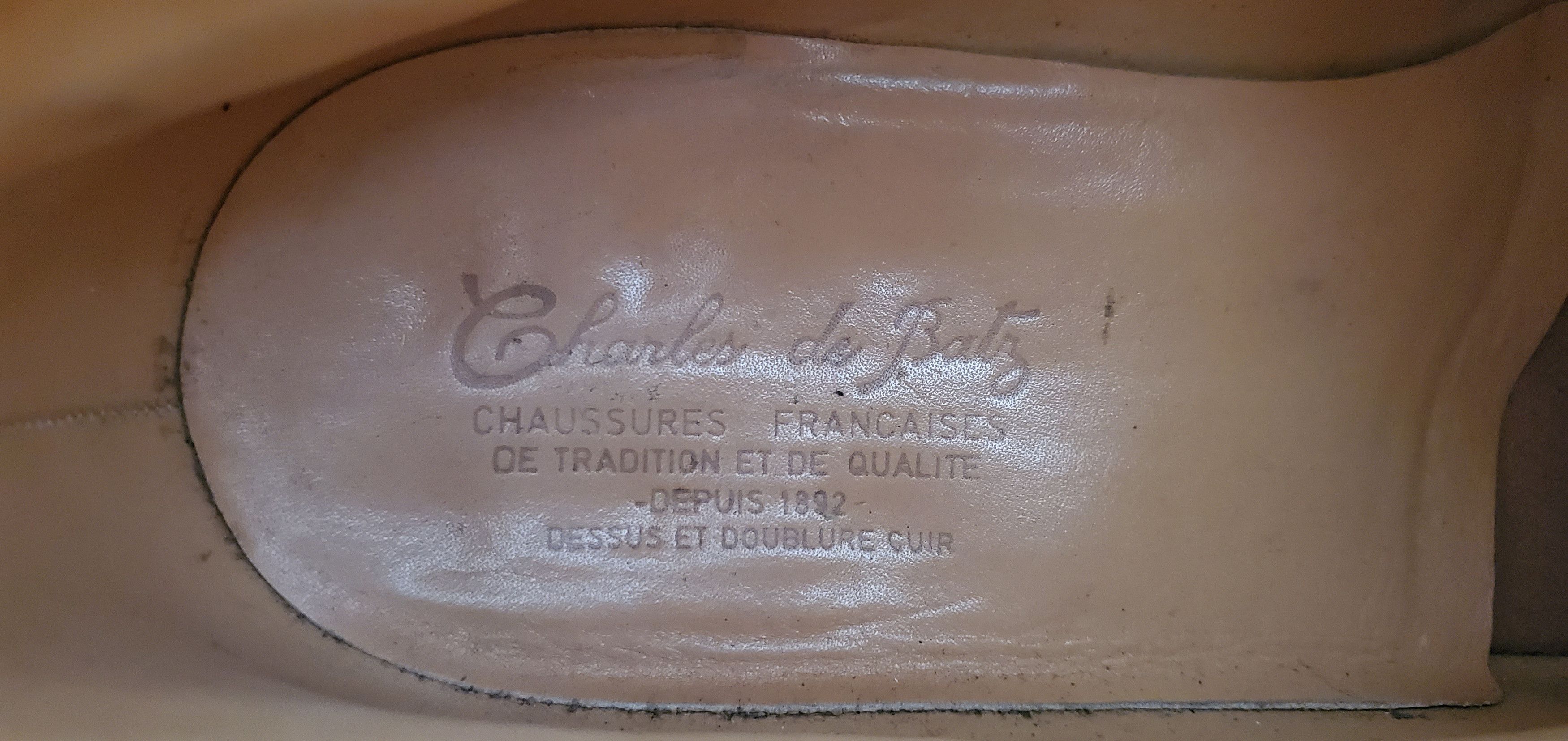 Other Charles De Batz Saumur Leather French Ankle Boots Size US 9.5 / EU 42-43 - 7 Thumbnail