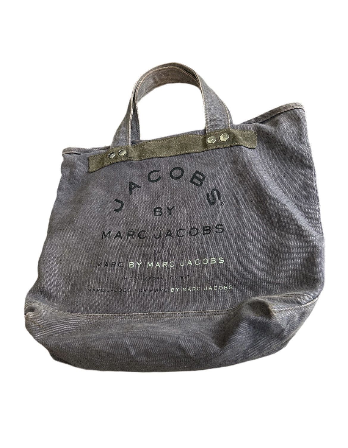 Marc Jacobs Marc Jacobs Multi Logo Lilac Canvas Tote Bag Size ONE SIZE - 2 Thumbnail