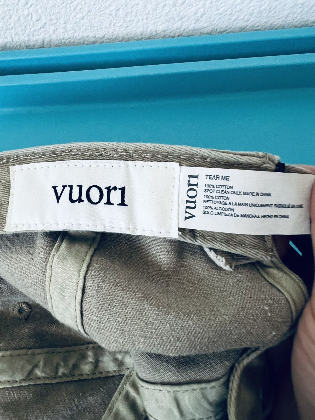Vuori Vuori Unisex Dad Hat Green Adjustable O/S 100% Cotton EUC Size ONE SIZE - 9 Thumbnail