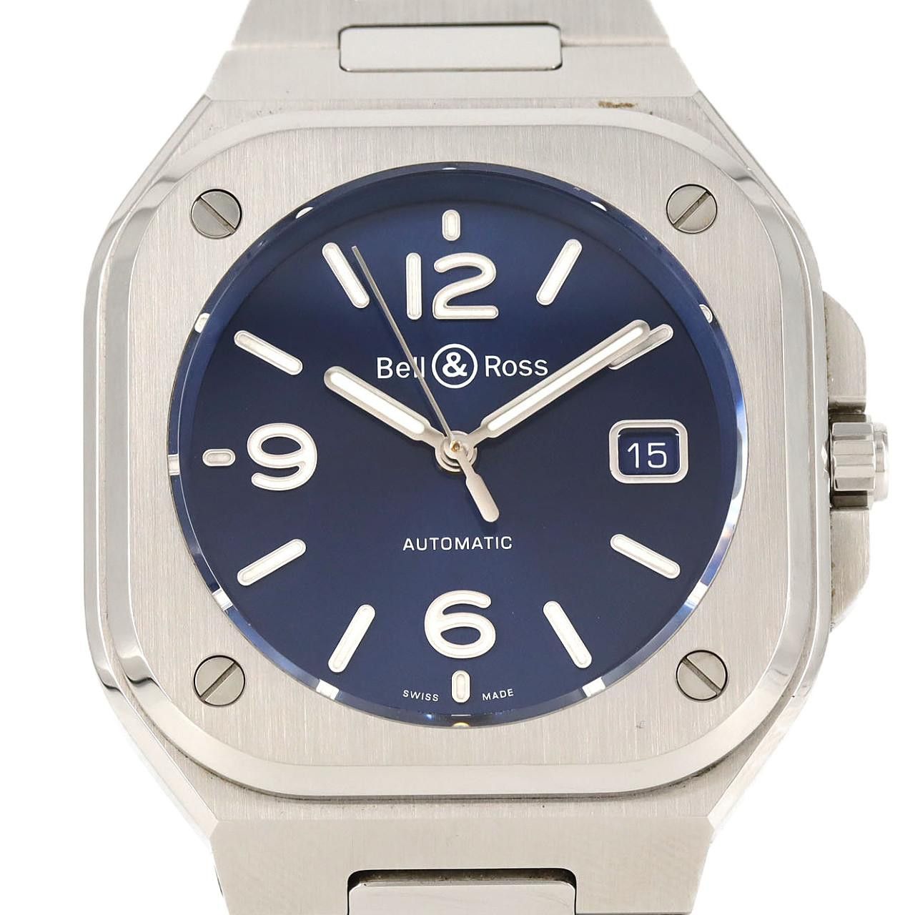 Other Bell & Ross BR05 Blue Steel Stainless Steel Watch Metal Automatic BR05A-BLU-ST/SST DUTY FREE for USA