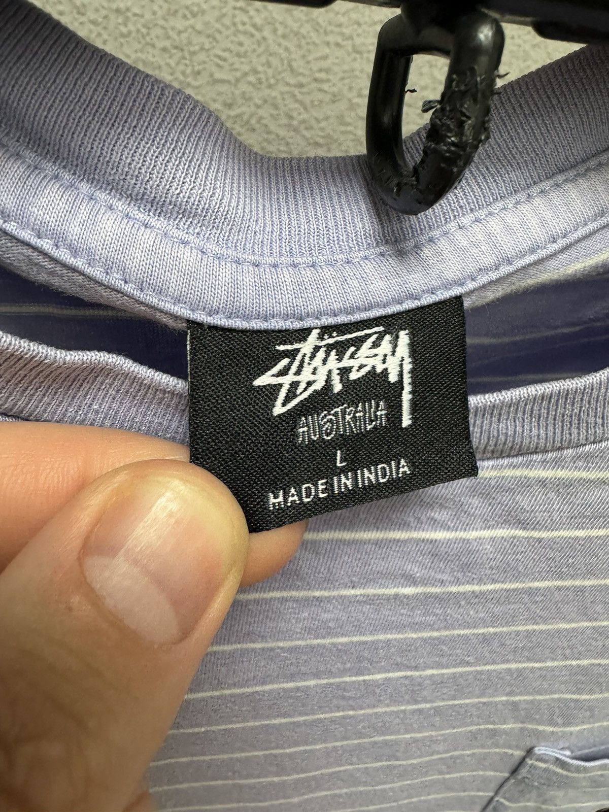 Stussy Stussy striped vintage t-shirt L sz Size US L / EU 52-54 / 3 - 7 Thumbnail