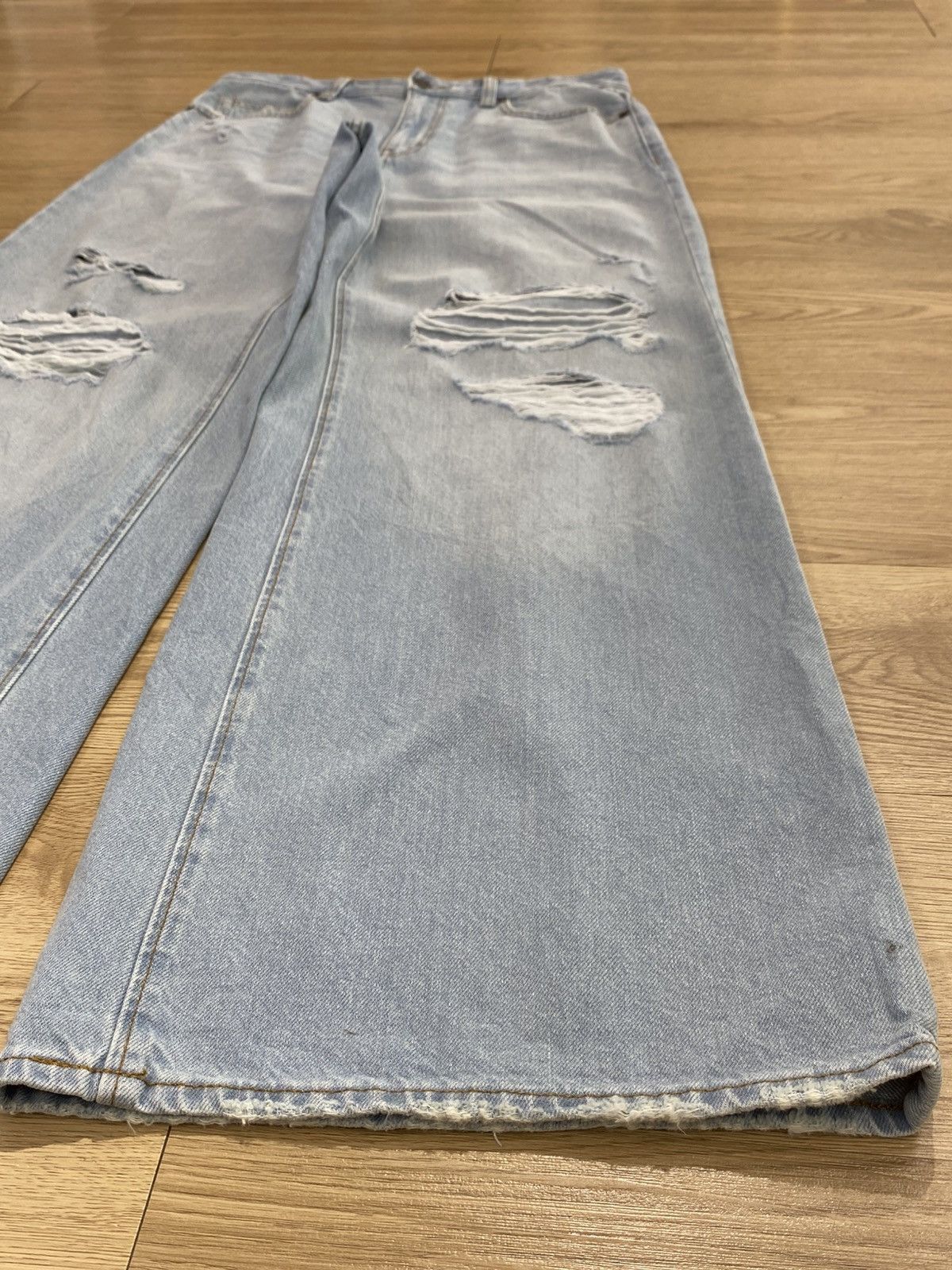 Japanese Brand Japanese Brand Distressed Style Baggy Jeans Size US 30 / EU 46 - 4 Thumbnail