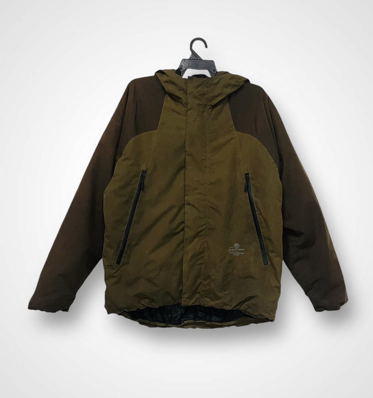 Japanese Brand Artis Rain Wear Zipper Jacket (06) Size US XL / EU 56 / 4 - 1 Thumbnail