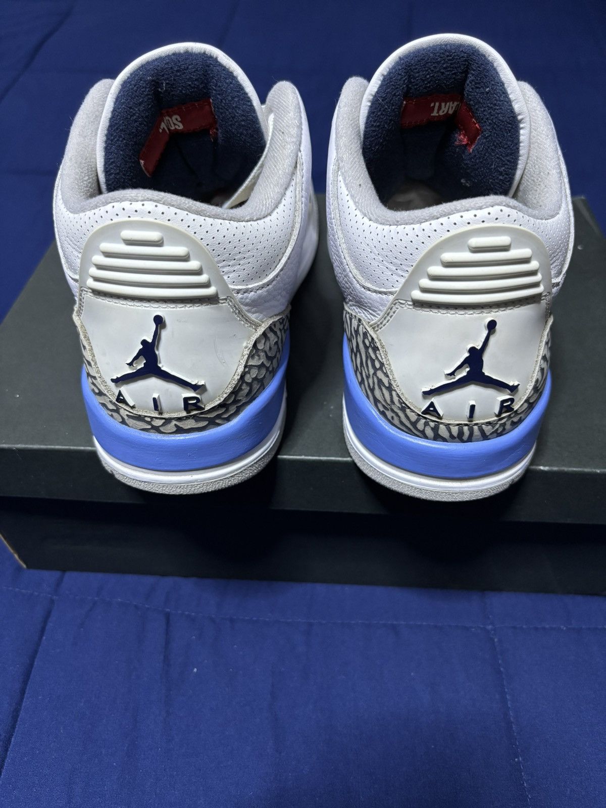 Jordan Brand Jordan 3 Retro UNC 2020 Size 8.5 Size US 8.5 / EU 41-42 - 4 Thumbnail