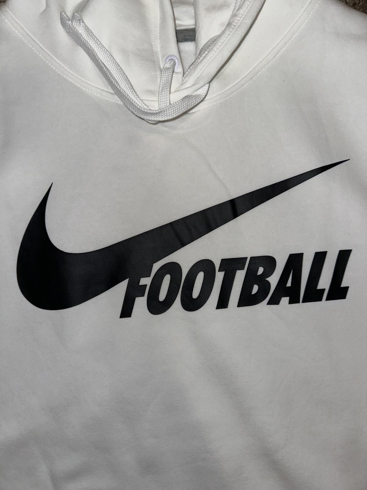 Nike Nike Men’s Club Fleece Football White Hoodie Size US XXL / EU 58 / 5 - 2 Thumbnail
