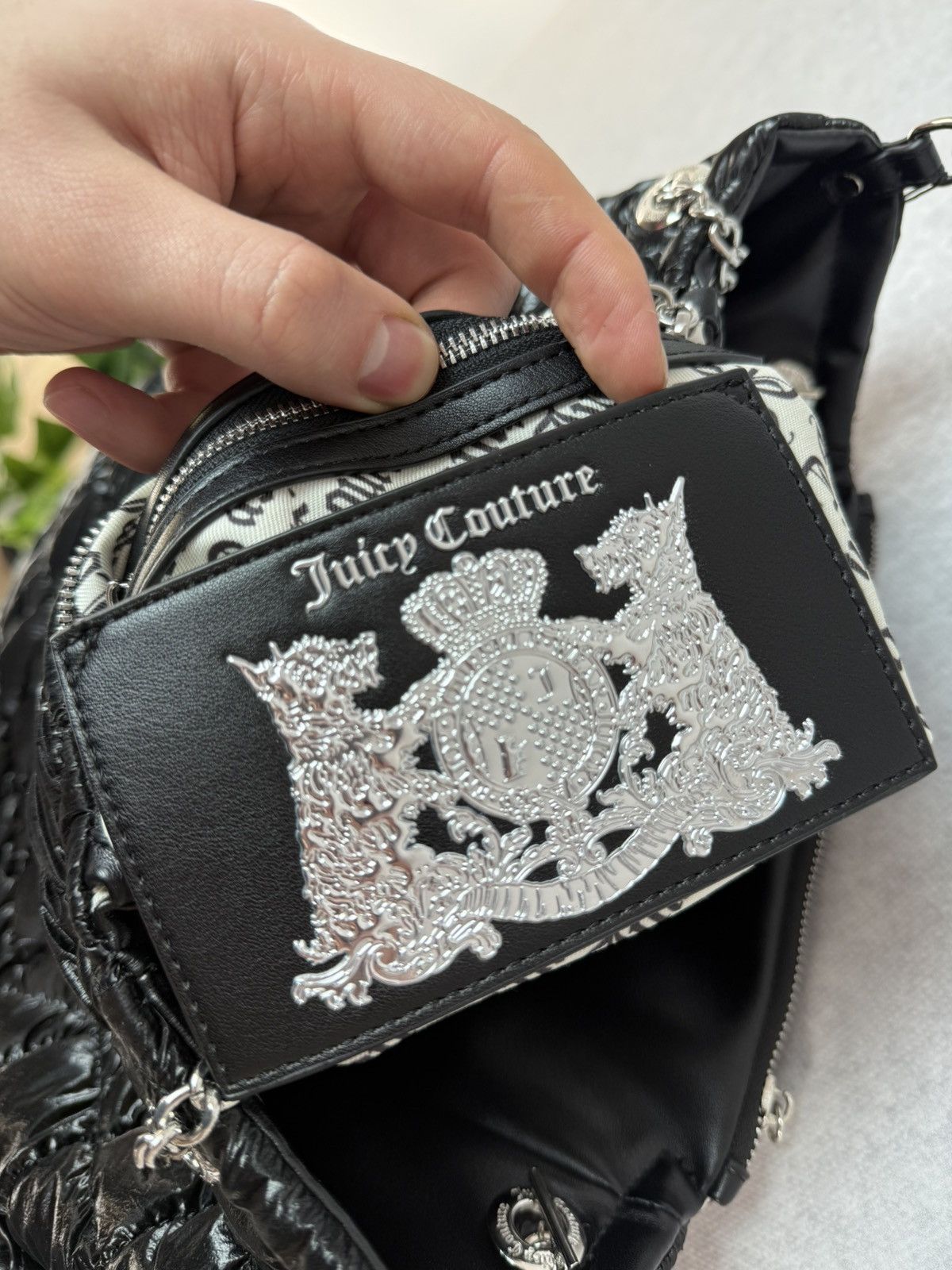 Juicy Couture Juicy Couture shoulder bag double-sided bag black Size ONE SIZE - 14 Thumbnail