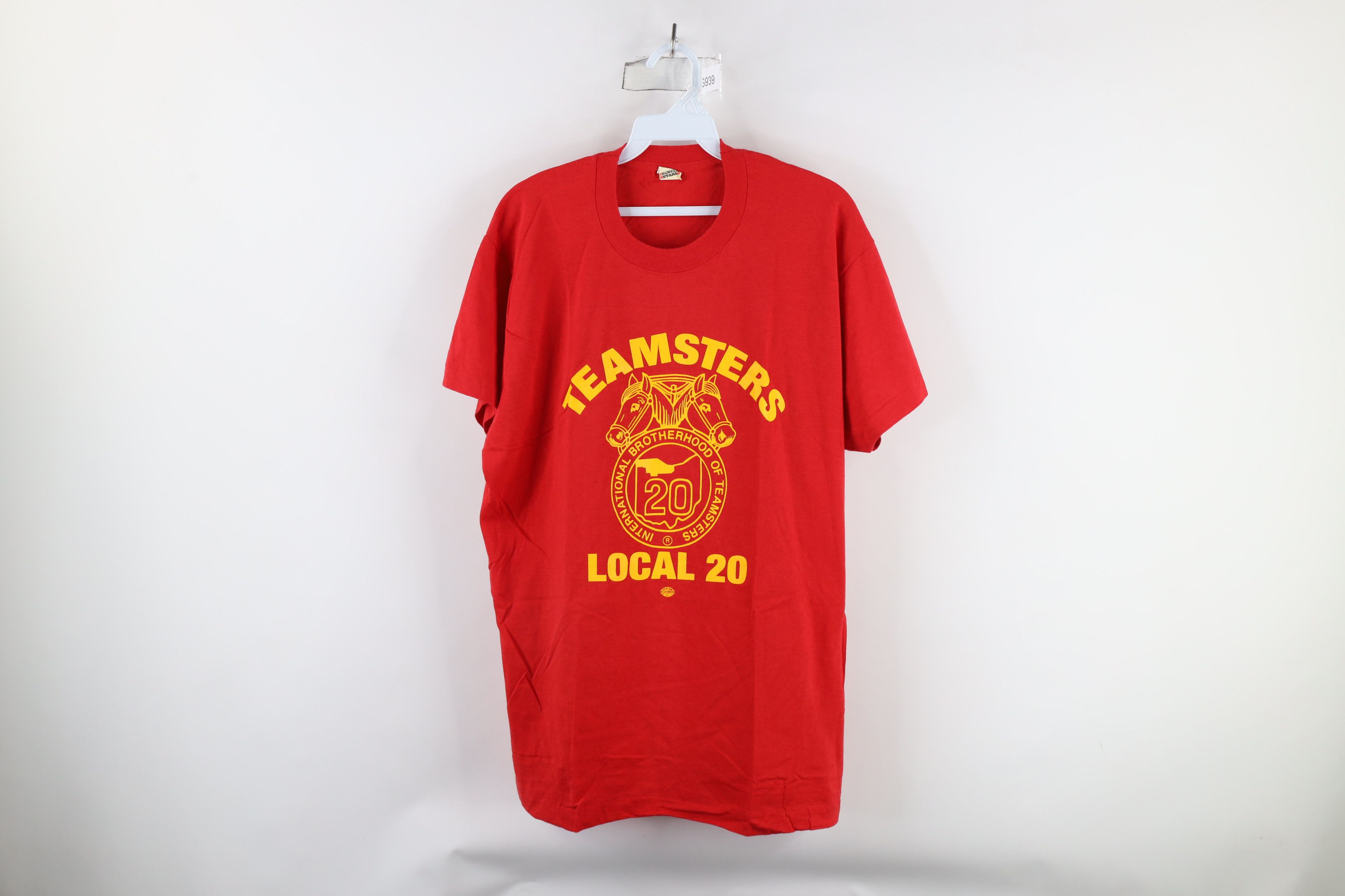 Vintage Deadstock Vintage 90s 60th Anniversary Teamsters T-Shirt Size US XL / EU 56 / 4 - 1 Thumbnail