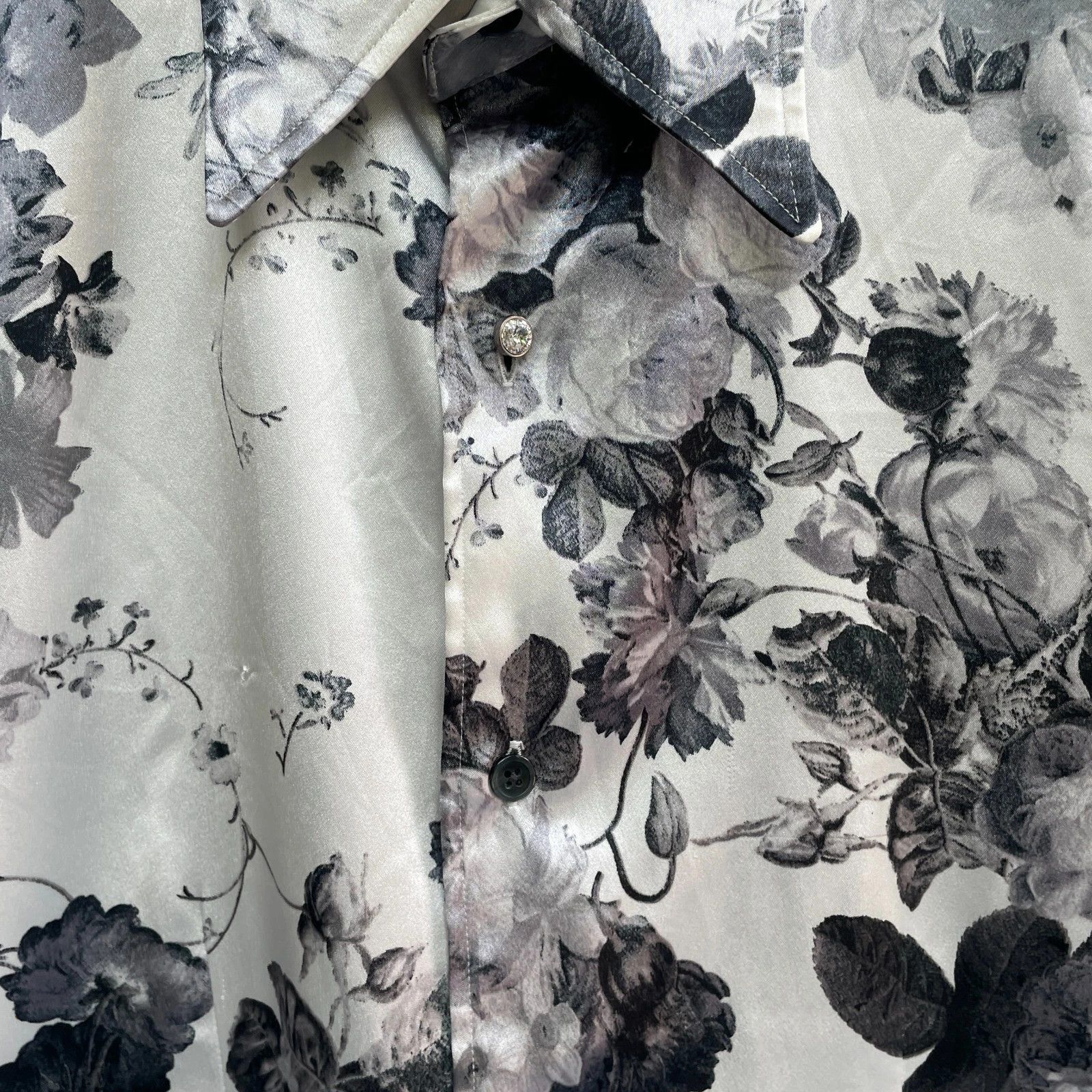 Tornado Mart TORNADO MART Flower OVP Shirt Size US L / EU 52-54 / 3 - 3 Thumbnail