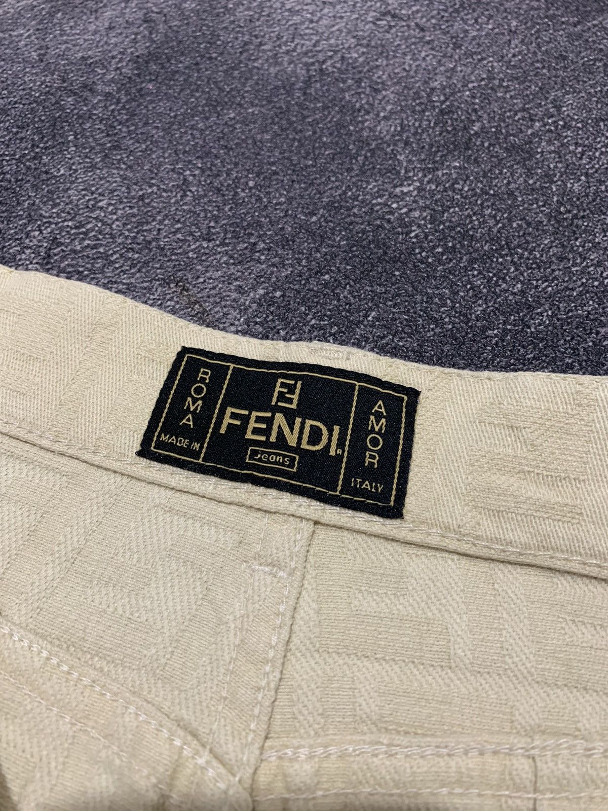 Fendi Fendi monogram FF vintage zucca pants jeans Size 28" / US 6 / IT 42 - 5 Thumbnail