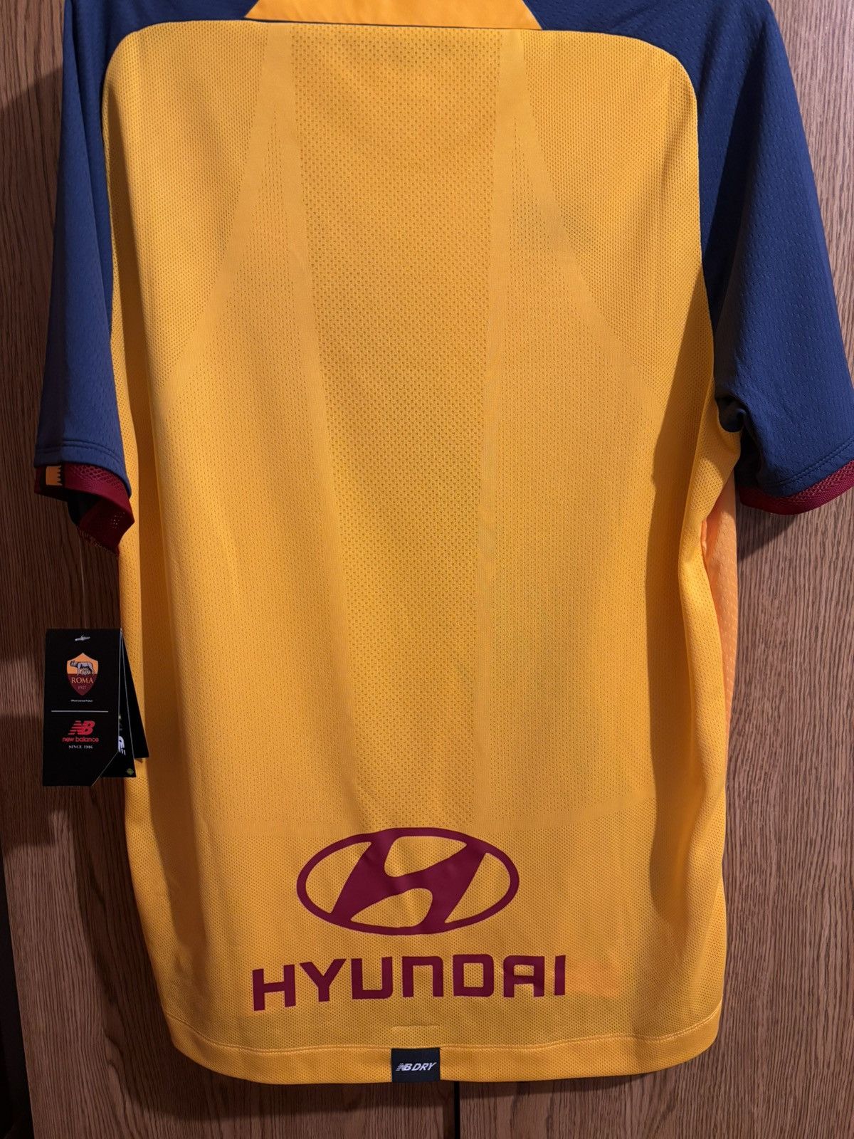 New Balance AS Roma Jersey Size US M / EU 48-50 / 2 - 2 Thumbnail