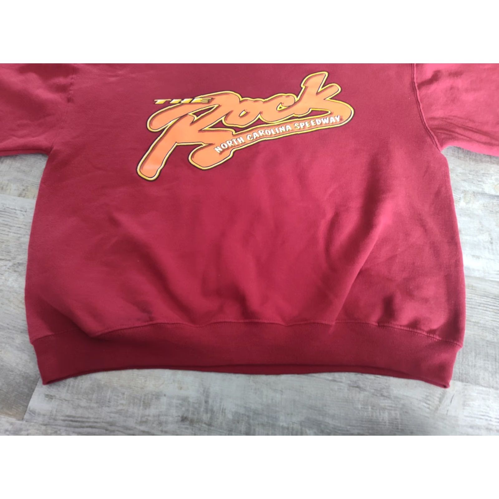 Jerzees VINTAGE Vtg 90s The Rock North Carolina Speedway Crewneck Sweatshirt Nascar Racing XL Size US XL / EU 56 / 4 - 5 Thumbnail