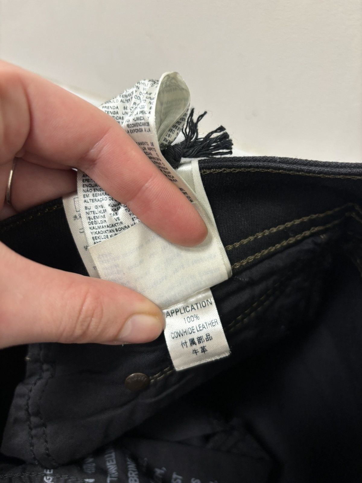 Diesel Diesel Belther NWT Regular Slim Hype Black Denim Jeans Size US 28 / EU 44 - 15 Thumbnail