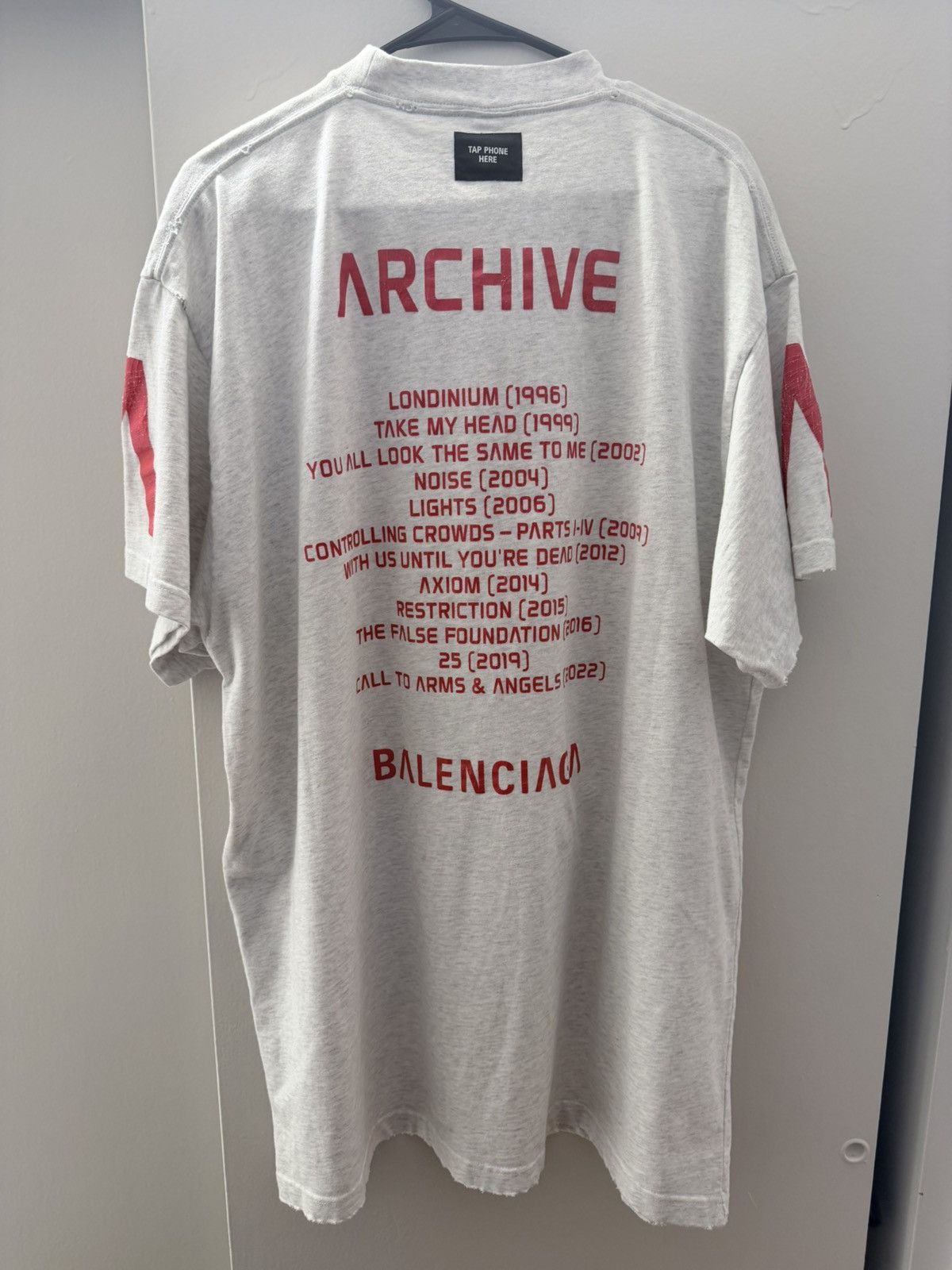 Balenciaga RARE Balenciaga Apple Music SS24 Limited 442/1000 Size US L / EU 52-54 / 3 - 2 Thumbnail