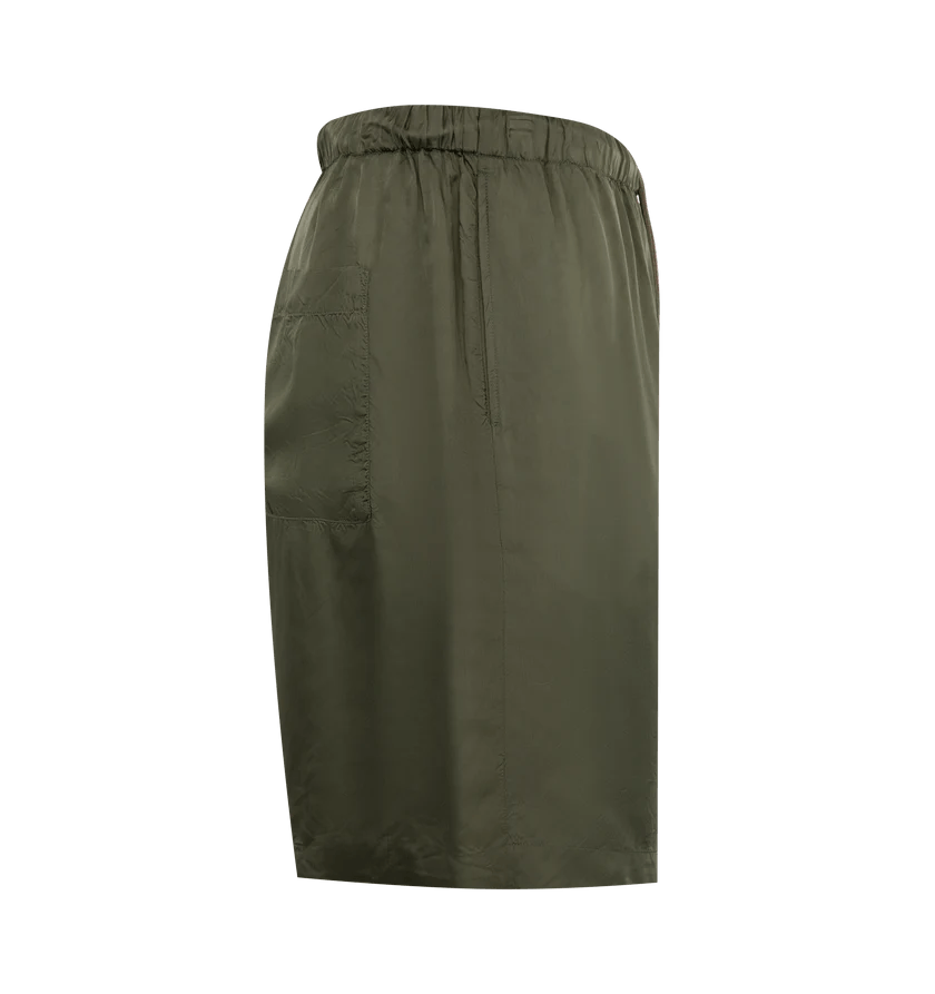 o1h1sh10525 Straight Shorts in Beige