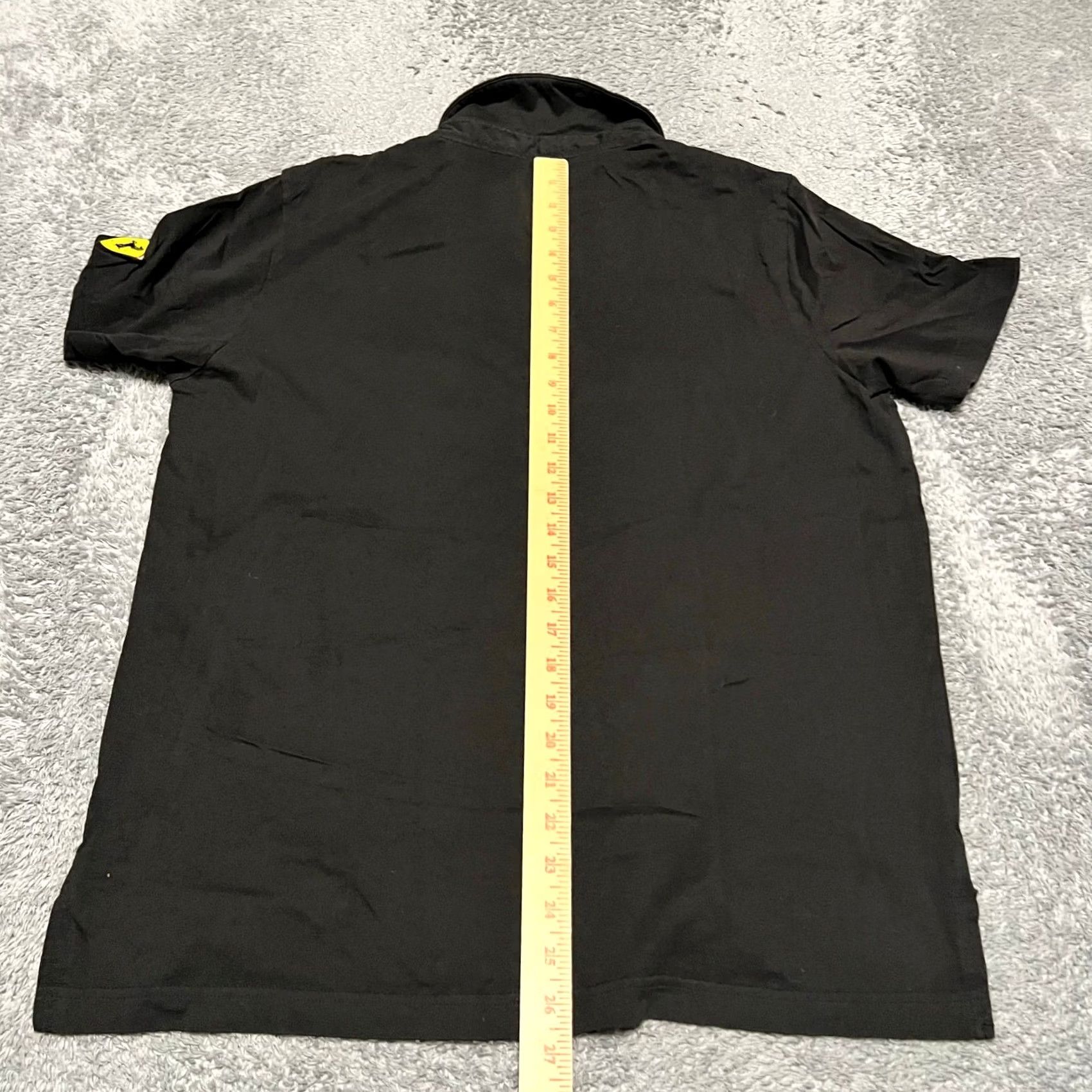 Puma Puma SF Scuderia Ferrari Street Polo Shirt Mens Large Black Racing Size US L / EU 52-54 / 3 - 6 Thumbnail