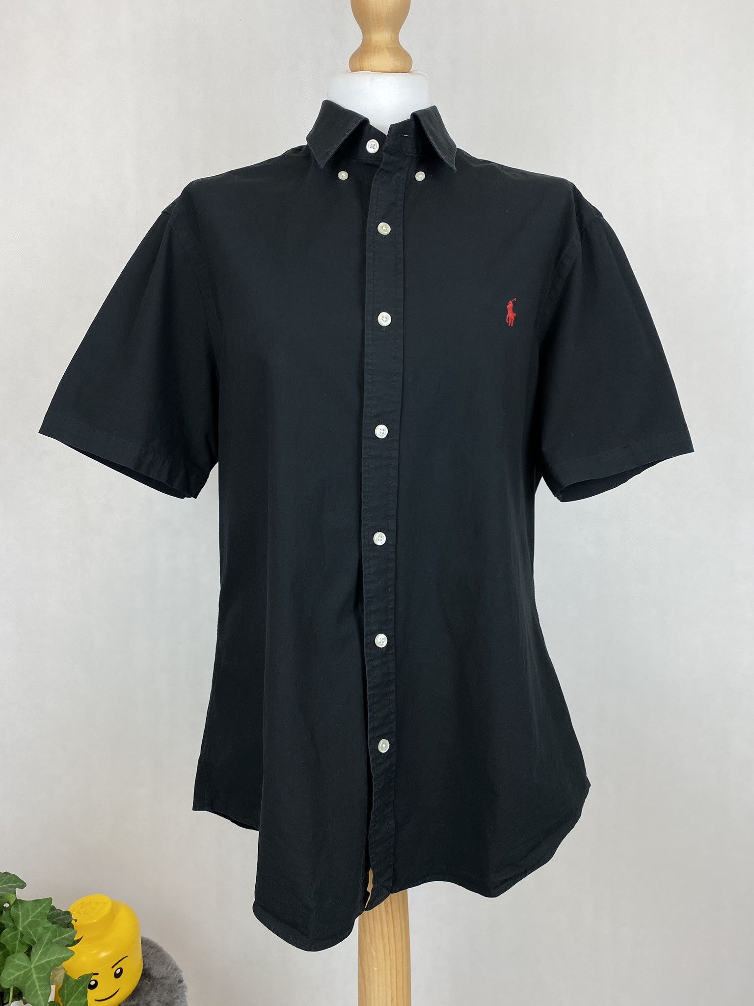 Polo Ralph Lauren × Ralph Lauren × Vintage polo ralph laurem shirt new collection short sleeve qr code Size US L / EU 52-54 / 3 - 2 Thumbnail