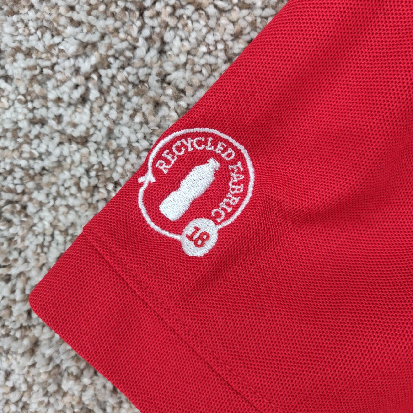 Vintage Chick Fil A Shirt Mens Medium Red Short Sleeve Regular Fit Work Polo Size US M / EU 48-50 / 2 - 4 Thumbnail