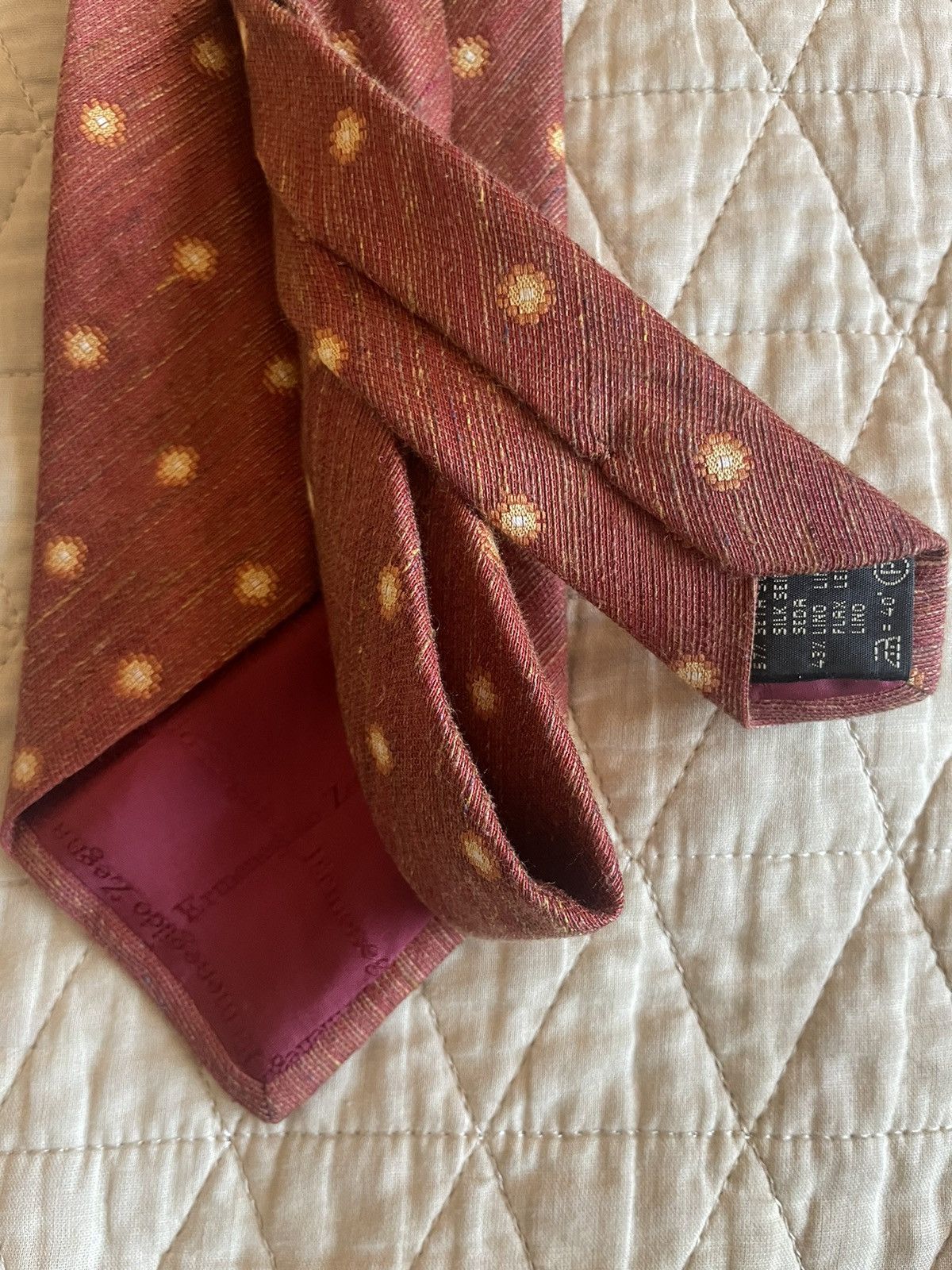Ermenegildo Zegna Silk & Linen Power Toe Size ONE SIZE - 6 Thumbnail