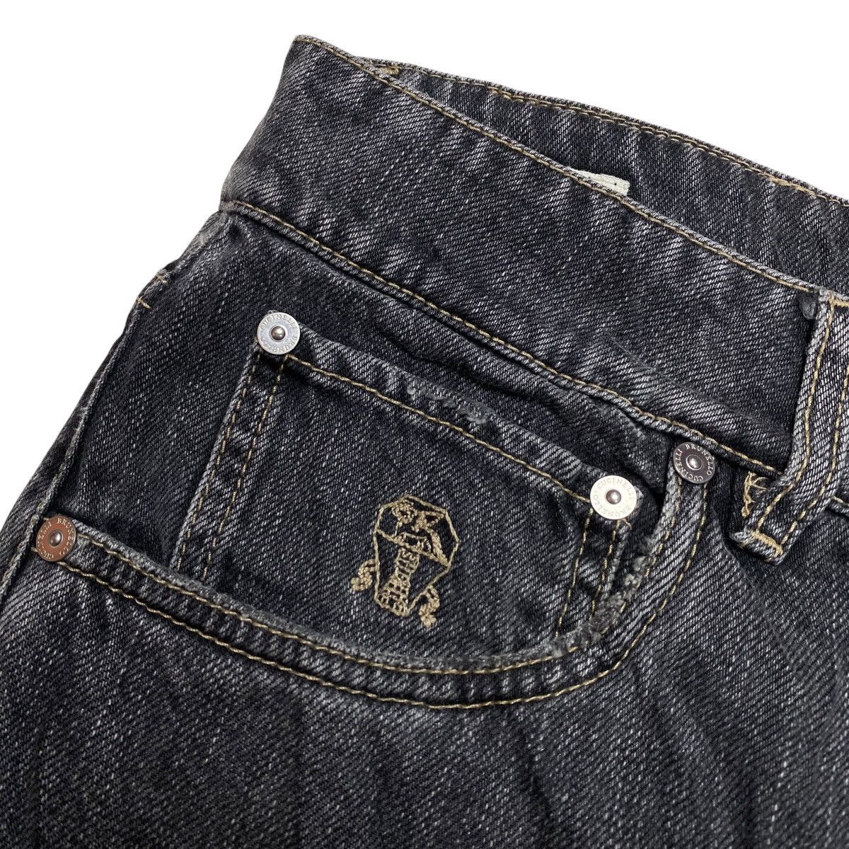 Brunello Cucinelli Brunello Cucinelli Distressed Denim Pants Size US 32 / EU 48 - 8 Thumbnail