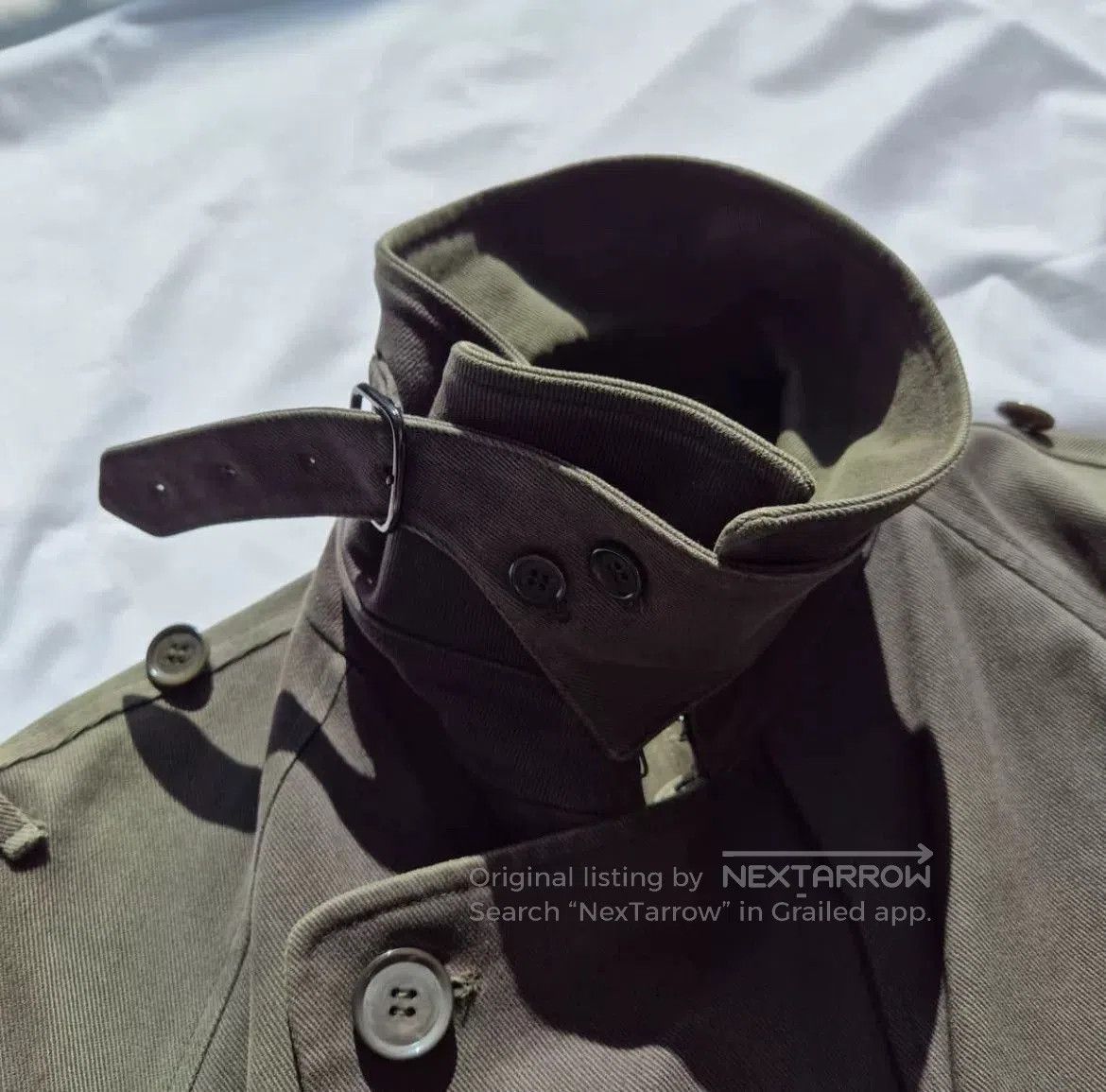 Helmut Lang Helmut Lang Military Motorcycle Jacket. Size US M / EU 48-50 / 2 - 2 Thumbnail