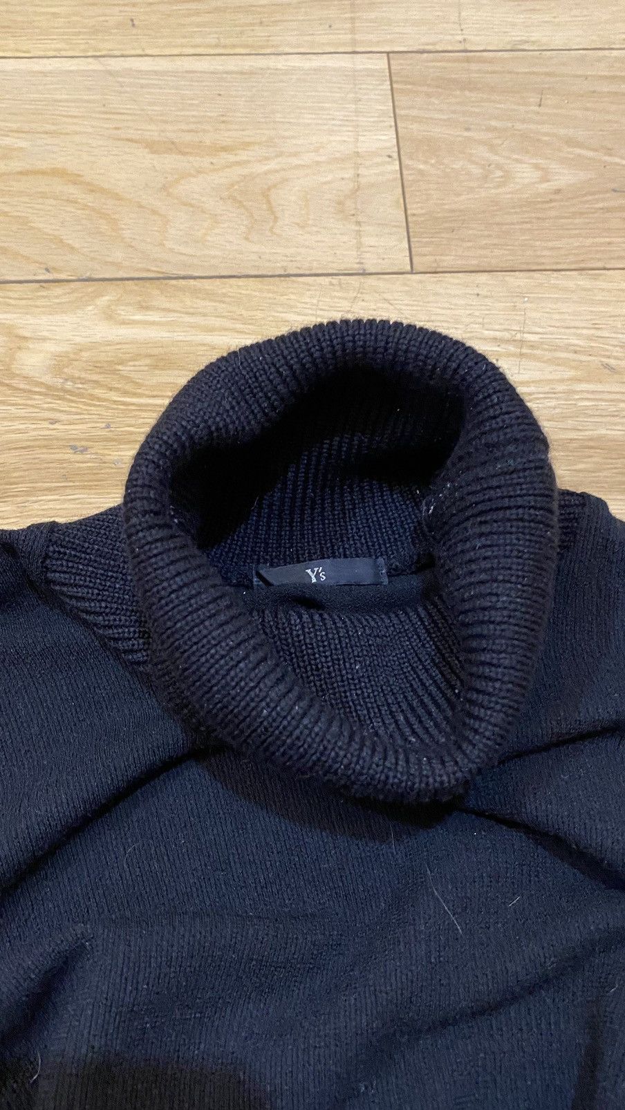 Y's × Yohji Yamamoto AW98 Y’s Black Turtleneck Sweater Yohji Yamamoto Size US XS / EU 42 / 0 - 2 Thumbnail