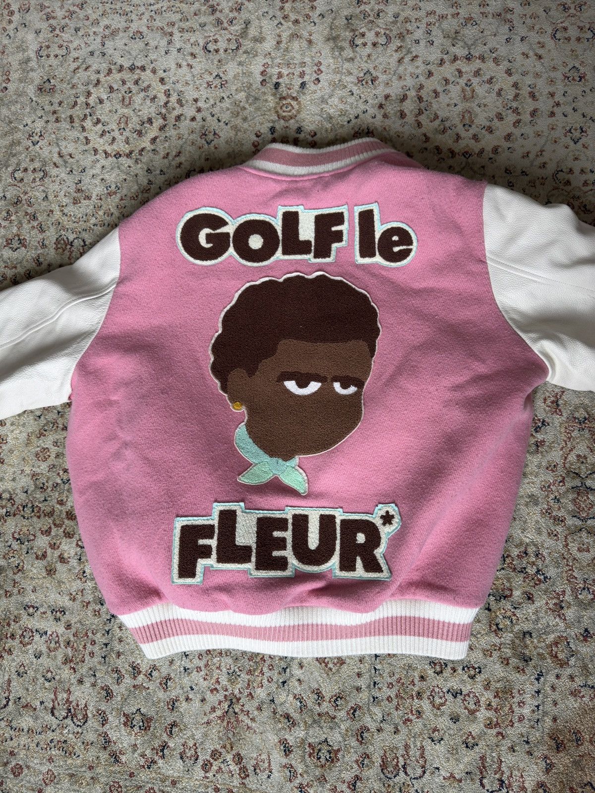 Golf le Fleur Golf le fleur leather jacket call me if you get lost Size US M / EU 48-50 / 2 - 5 Thumbnail