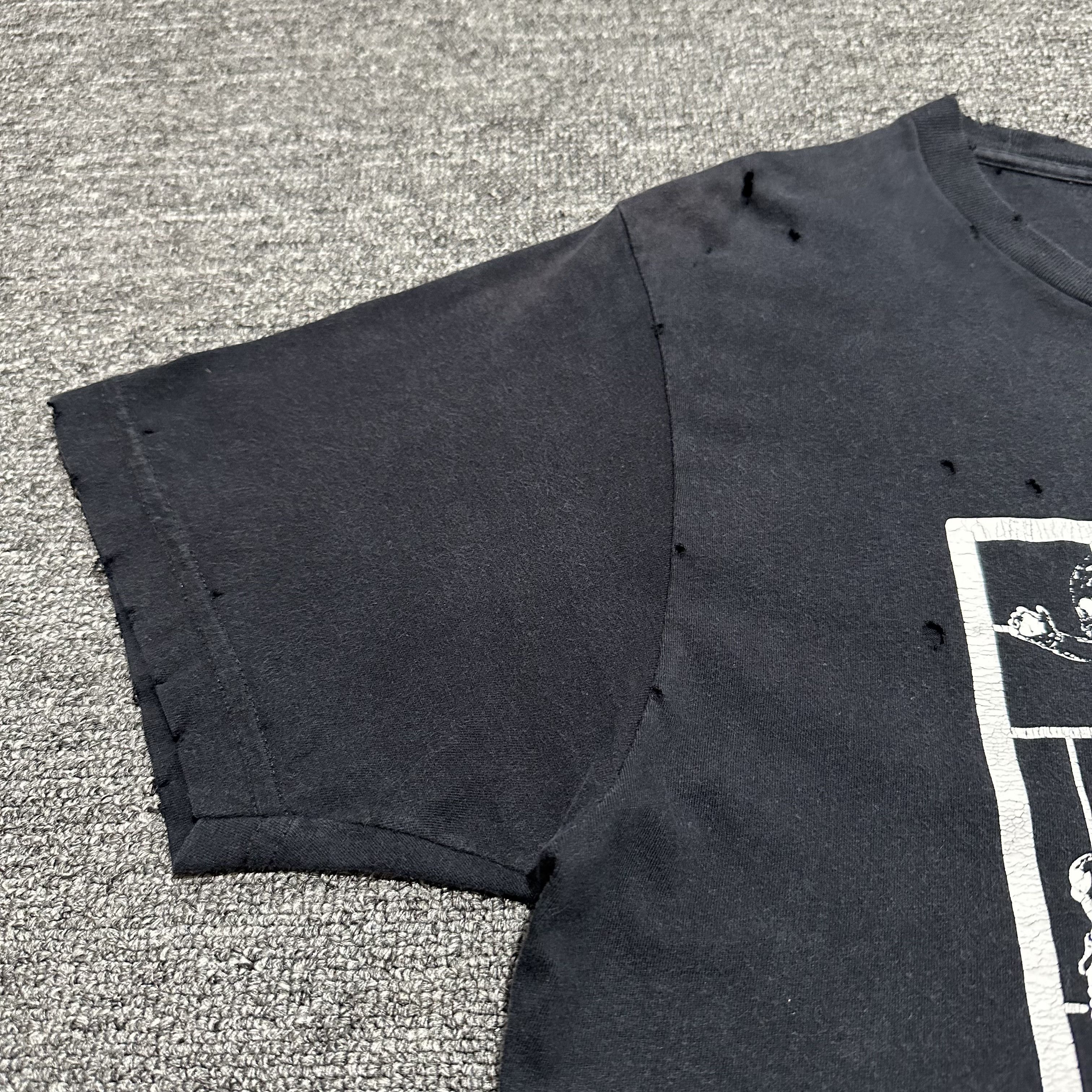 Chrome Hearts Chrome Hearts Foti Distressed Tee Size US M / EU 48-50 / 2 - 3 Thumbnail