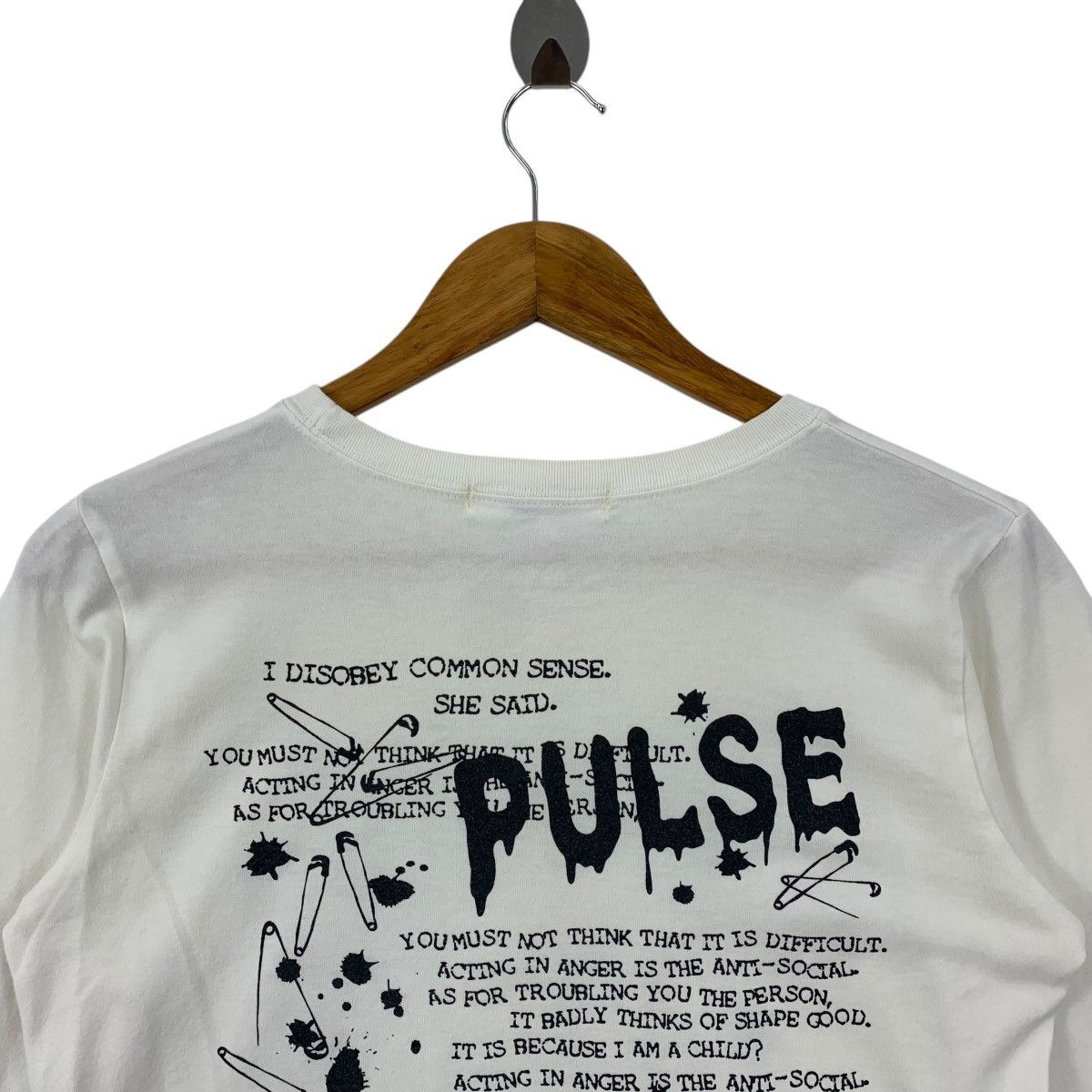 Seditionaries × Vintage Vintage J.HONEY Punk design long sleeve tee Size US L / EU 52-54 / 3 - 9 Thumbnail