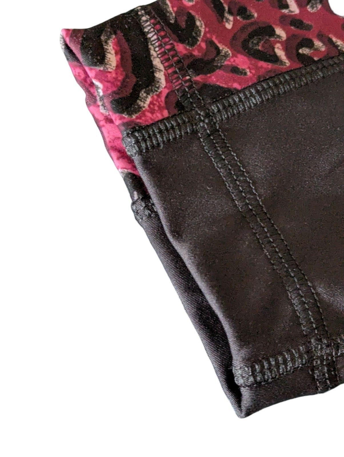 Reebok Reebok Athletic Leggings Large Black Womens Running Pants Size 34" / US 12 / IT 48 - 2 Thumbnail