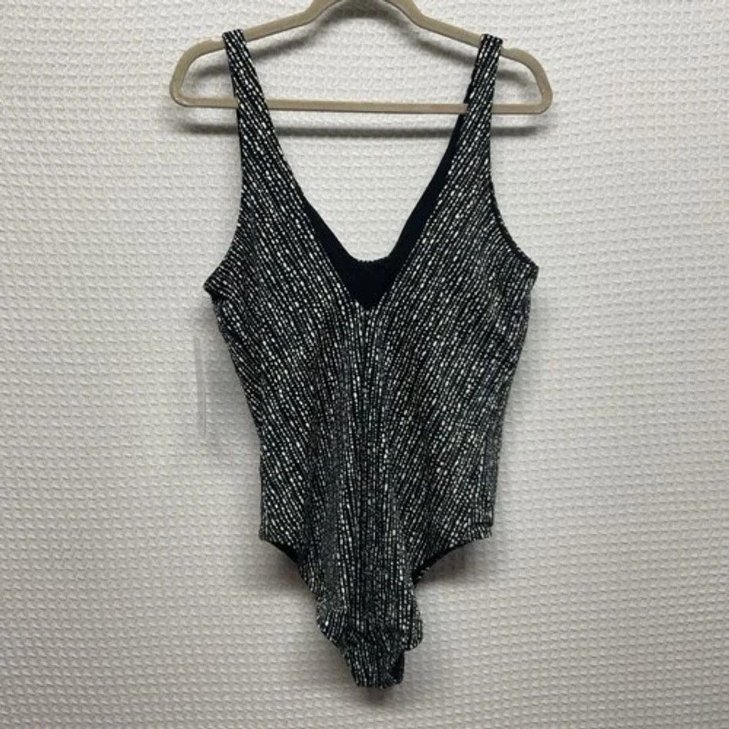 Athleta NWT Athleta UPF Seychelles One Piece Swimsuit Women XL Rice Size ONE SIZE - 9 Thumbnail