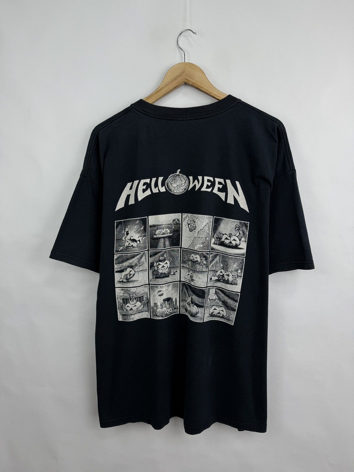Gildan 🇩🇪 Vtg 00s Halloween The Time of the Oath Power Metal T-shirt Size US XXL / EU 58 / 5 - 8 Thumbnail