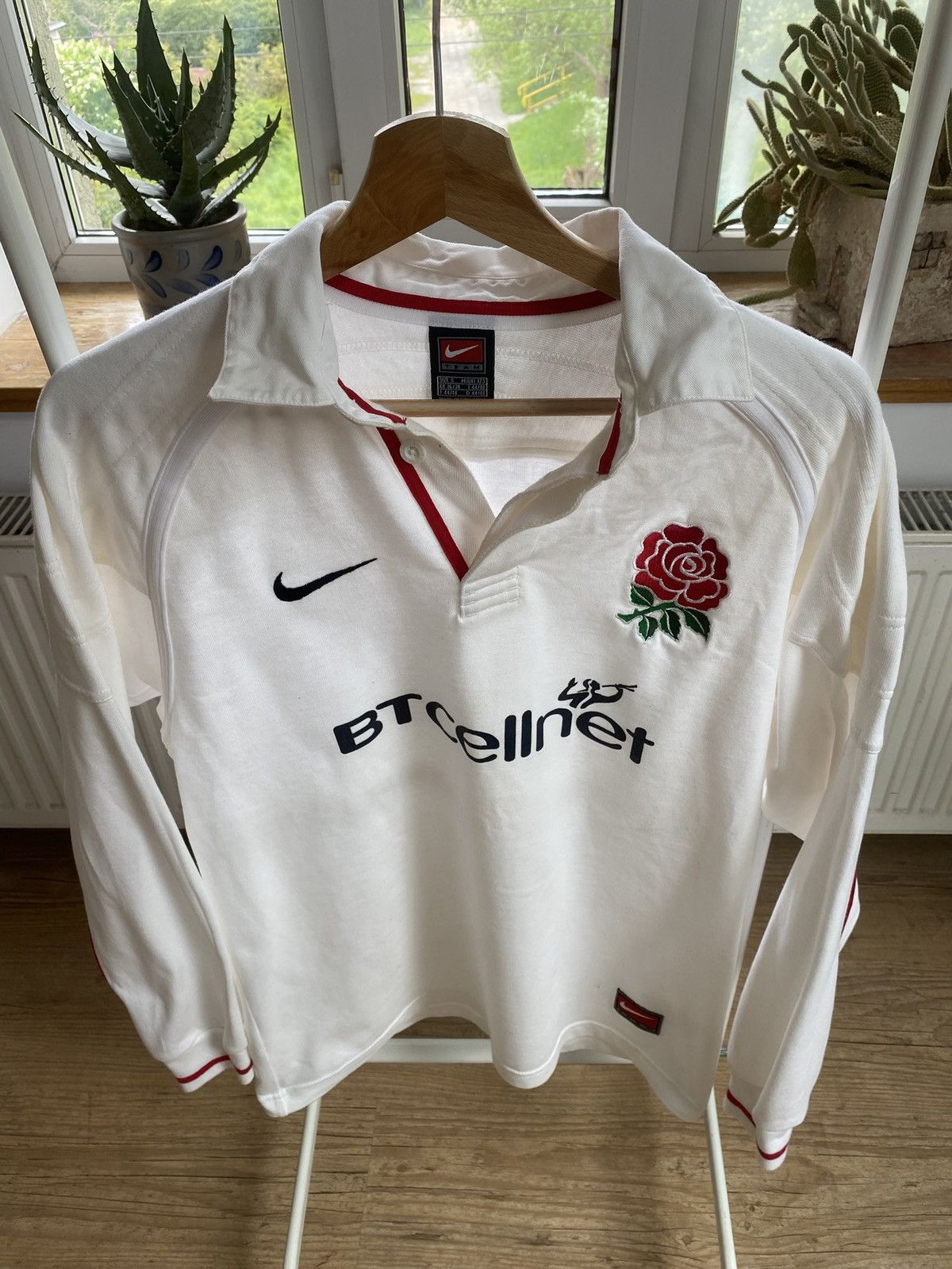 Nike × Vintage VINTAGE NIKE ENGLAND RUGBY UNION 1999/2000 HOME JERSEY Size US S / EU 44-46 / 1 - 2 Thumbnail