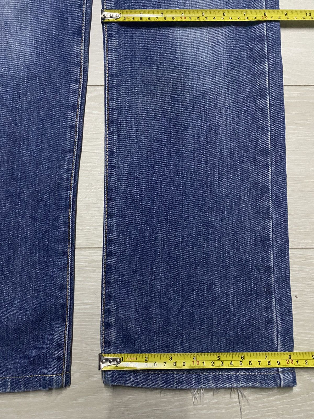 Edwin Vintage Japanese Brand Edwin 403 Distressed Jeans Size US 34 / EU 50 - 15 Thumbnail