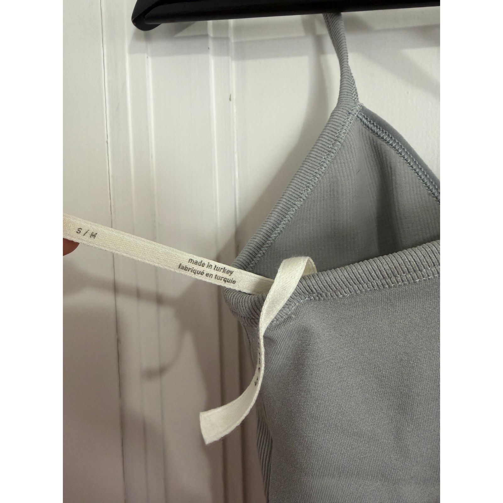 Anthropologie Anthropologie Gray Tank/Bralette Size S/M Size S / US 4 / IT 40 - 4 Thumbnail