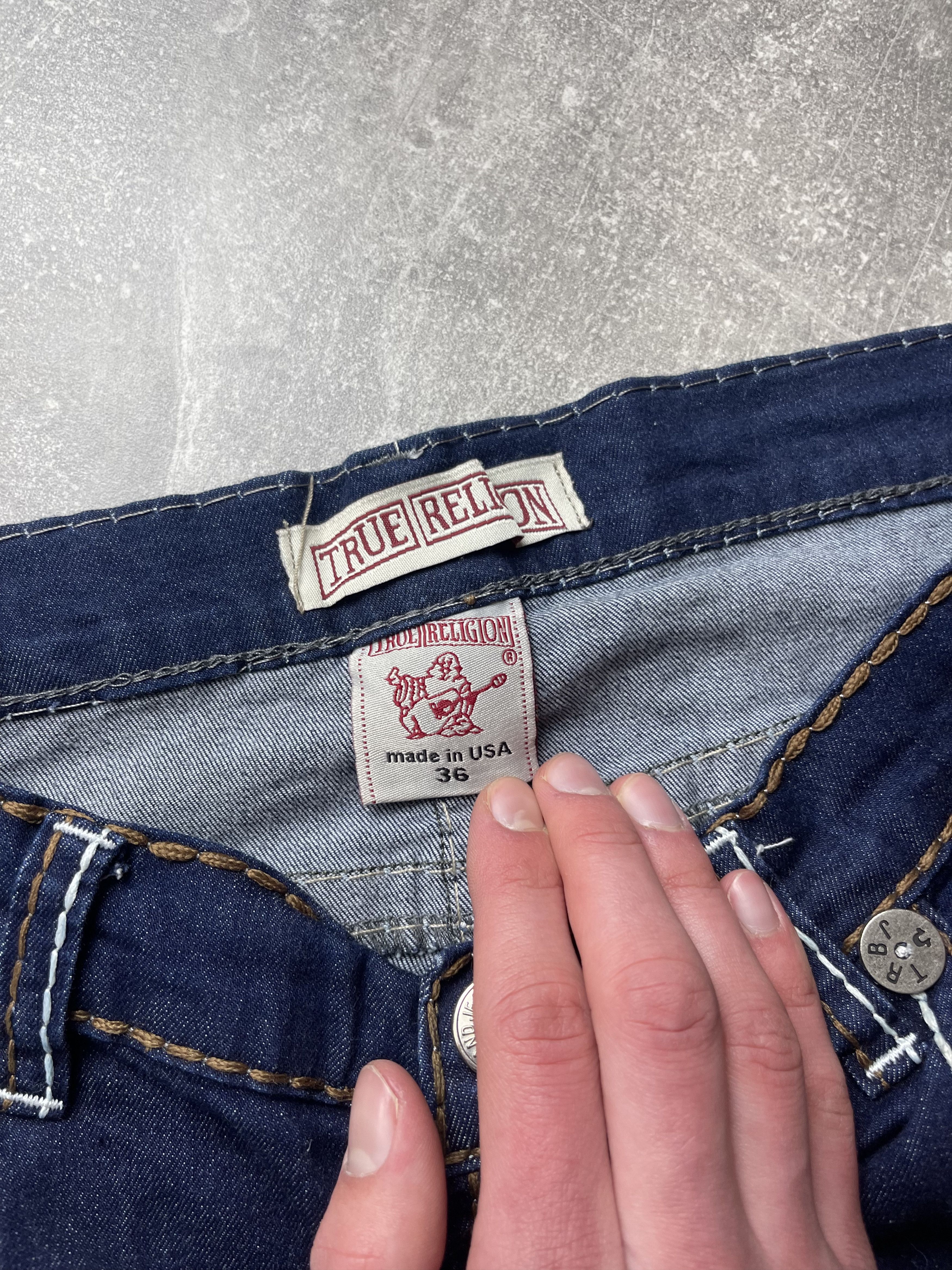 True Religion True Religion vintage billy super T jeans made in USA Size US 36 / EU 52 - 10 Thumbnail